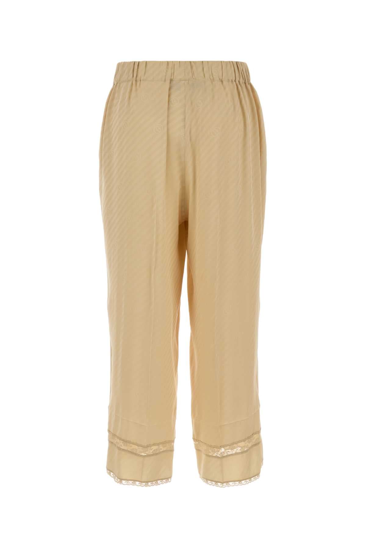 Embroidered silk pant - мініатюра 2
