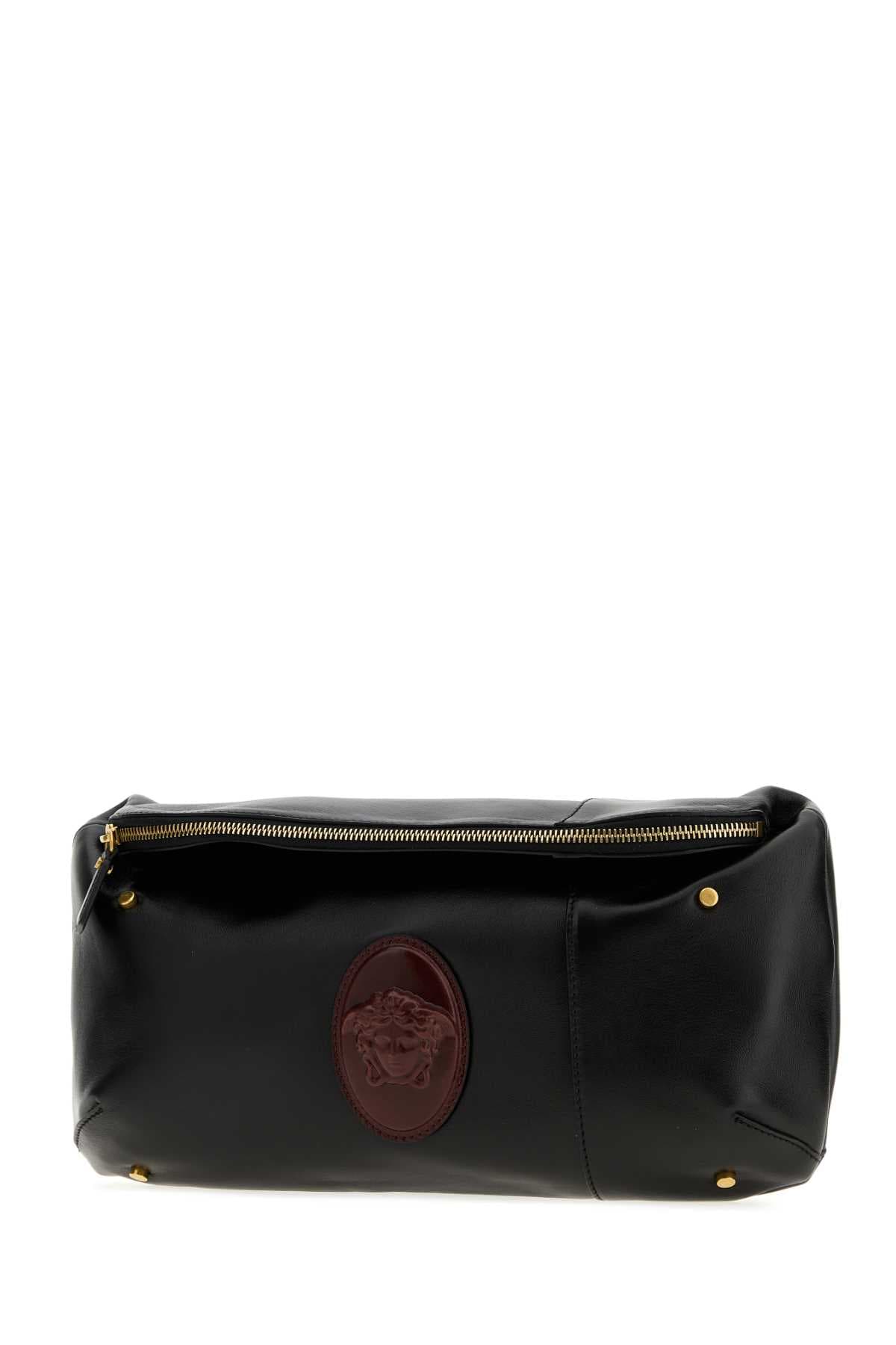 Black nappa leather Lou belt bag - мініатюра 2