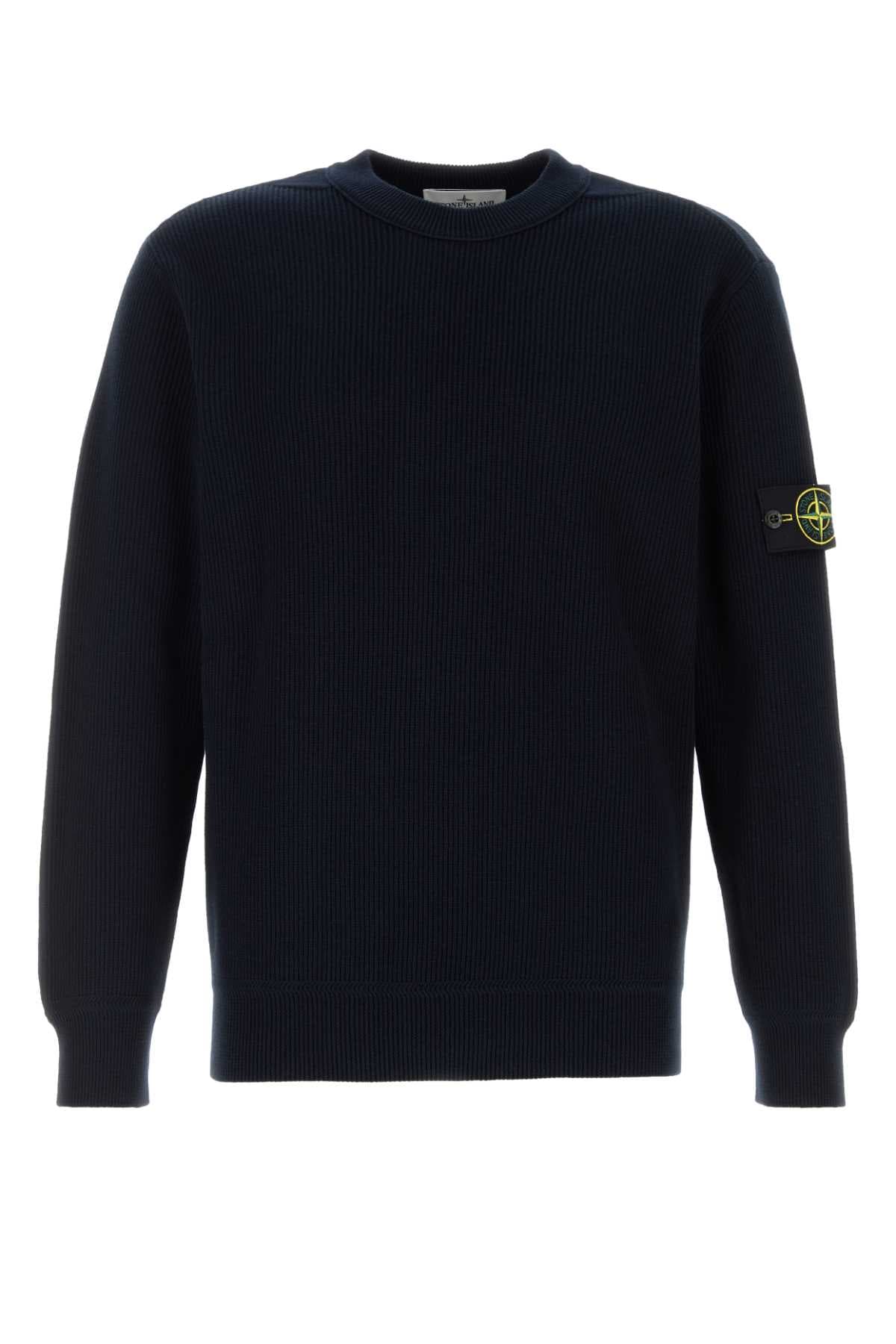 Midnight blue cotton sweater