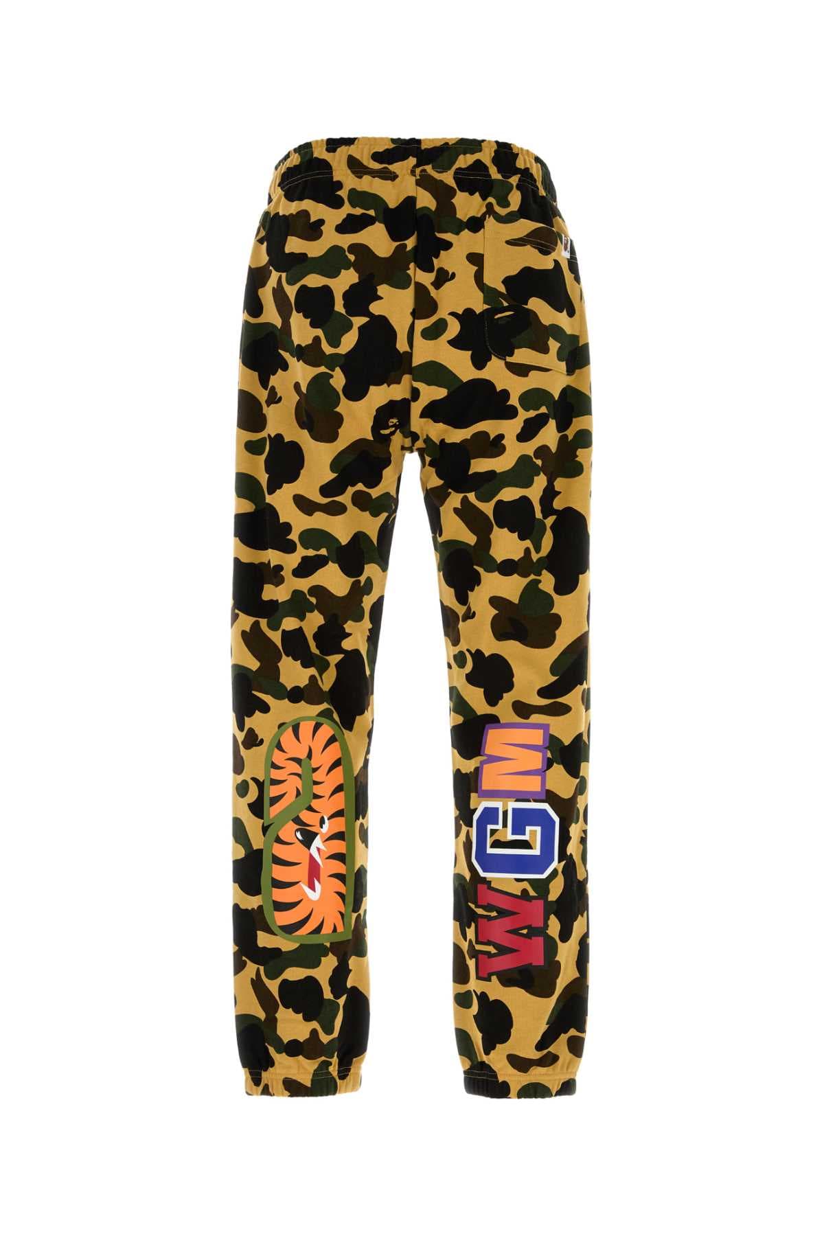 Printed cotton joggers - мініатюра 2