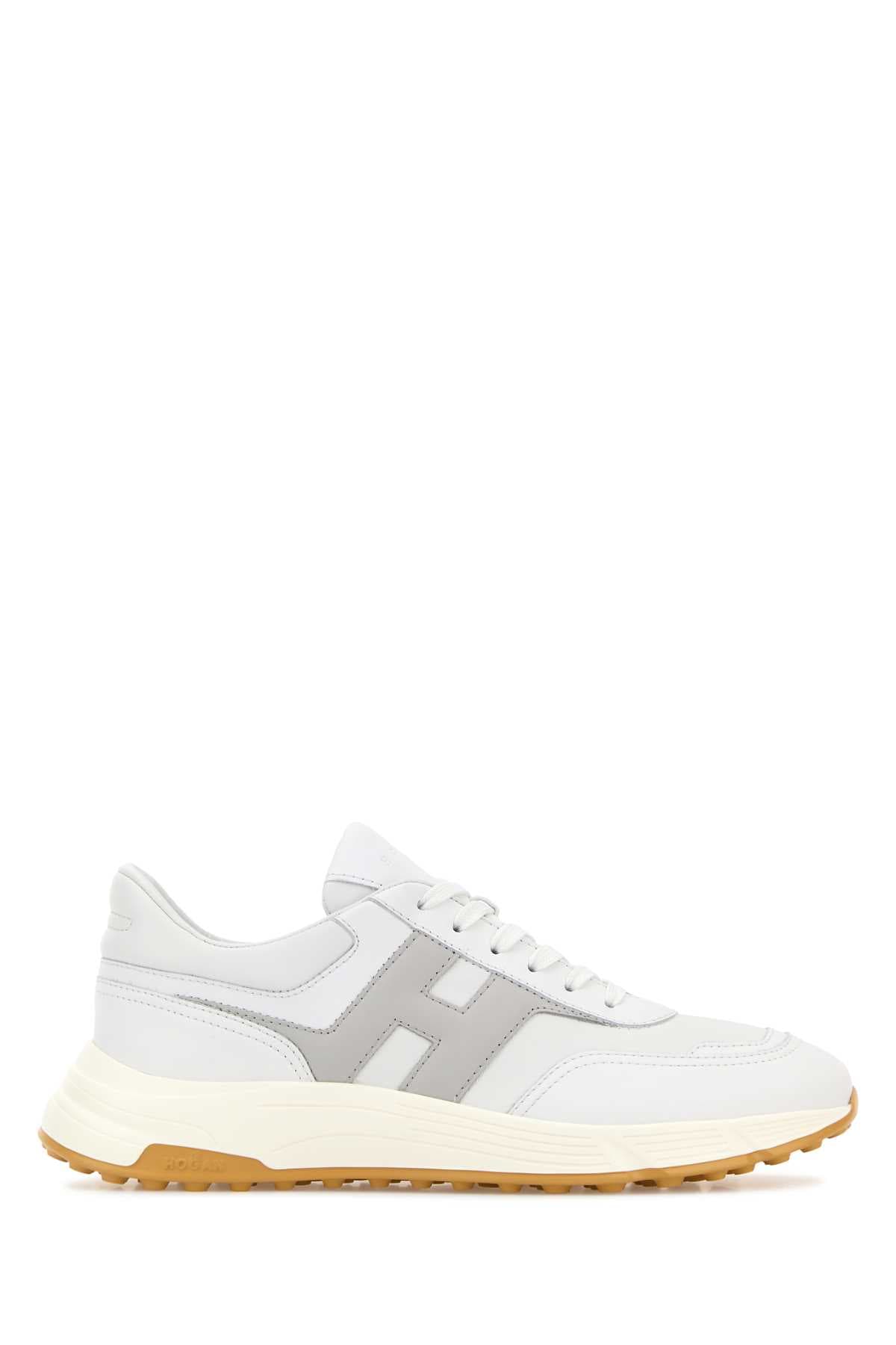 White leather Hyperlight sneakers