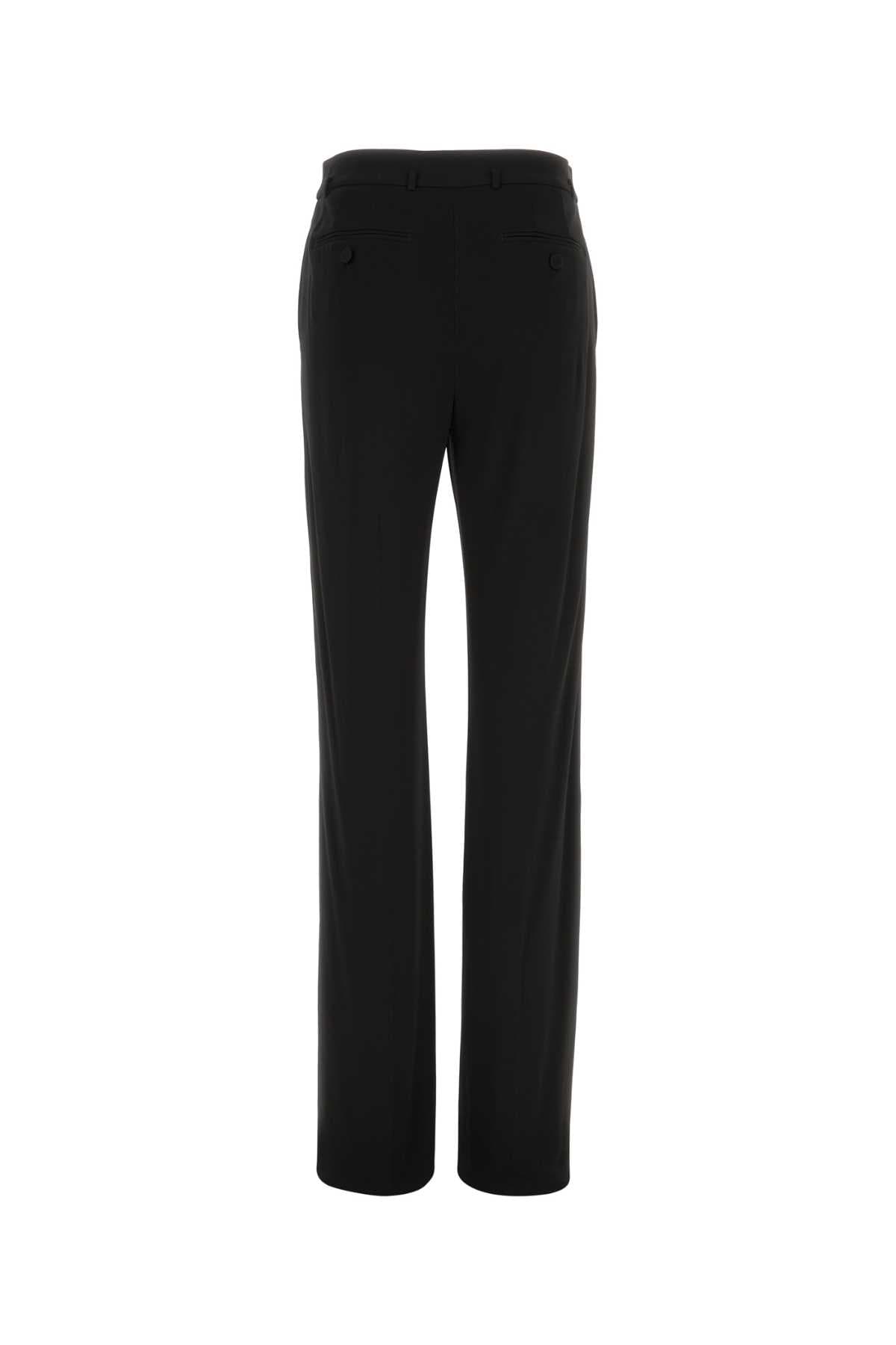 Black crepe pant - мініатюра 2