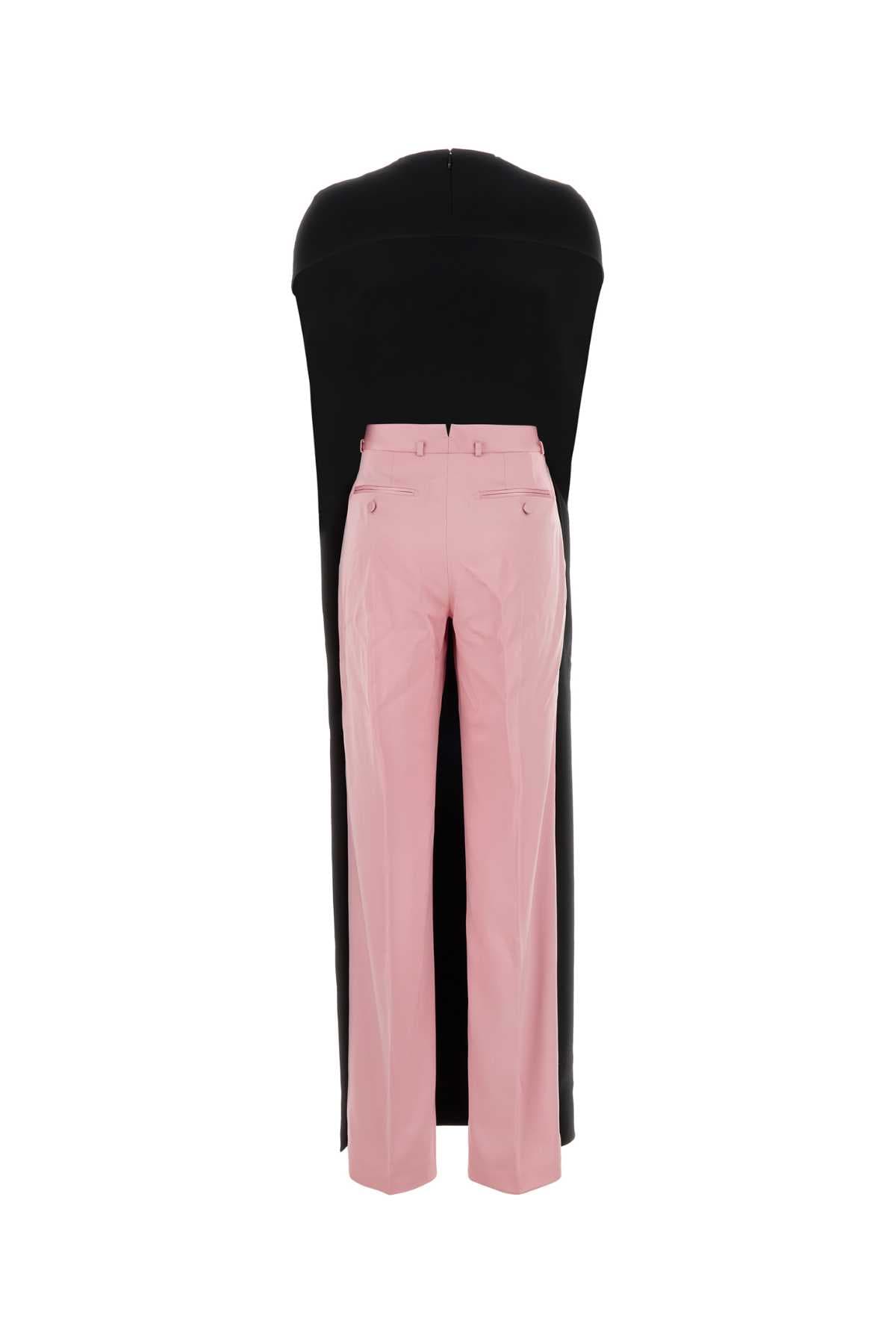 Two-tone stretch jumpsuit - мініатюра 2