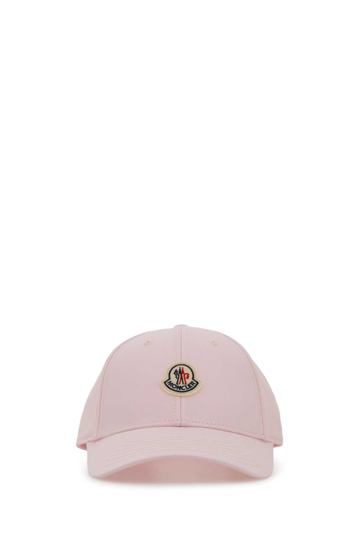 Pink cotton baseball cap