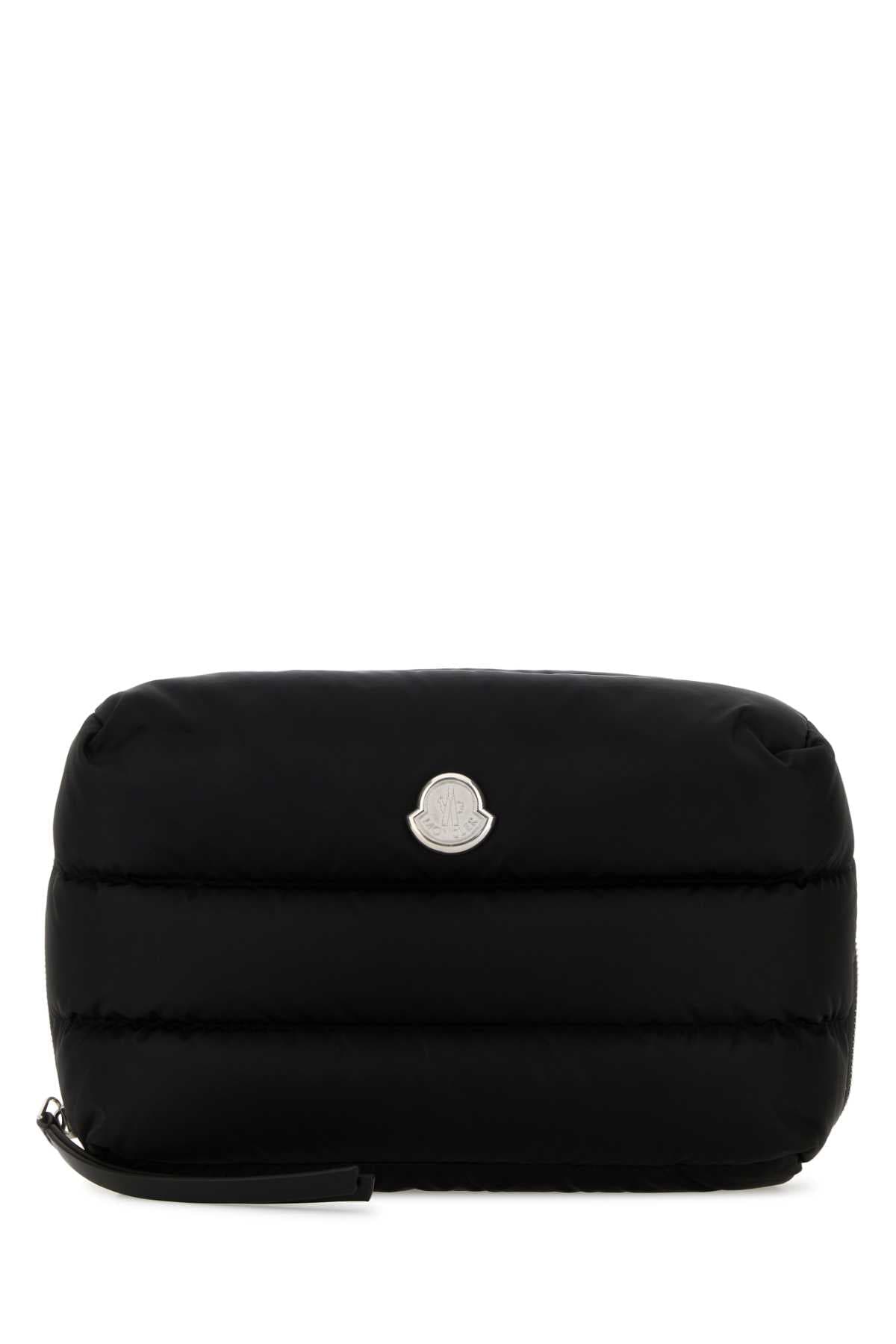 Black fabric beauty case