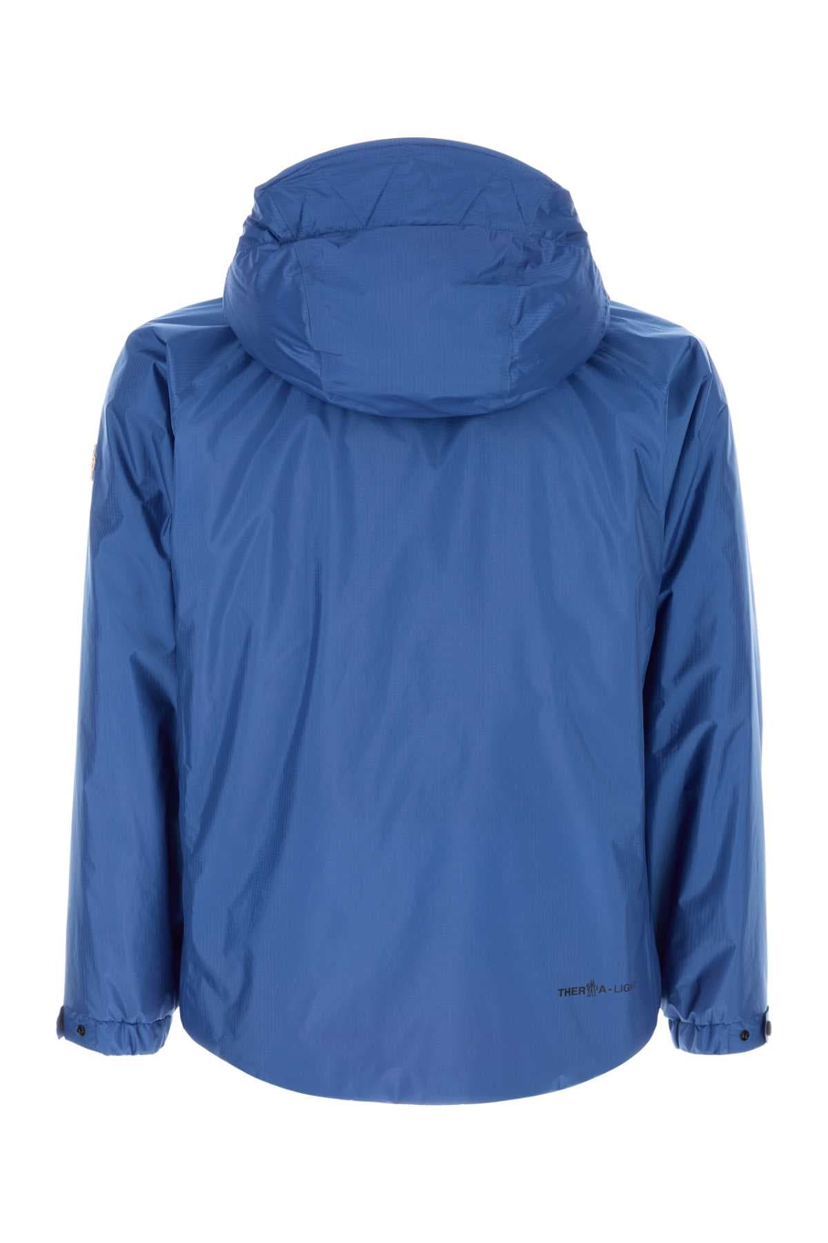 Blue polyester Thurn down jacket - мініатюра 2