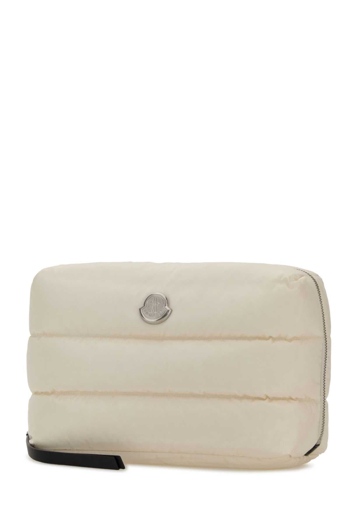 White fabric beauty case - мініатюра 2