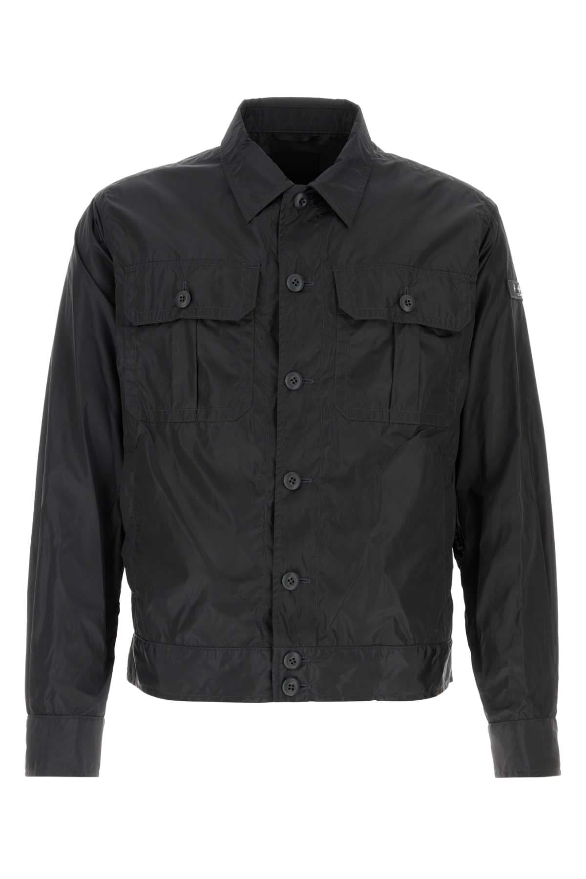 Charcoal nylon Kanu jacket