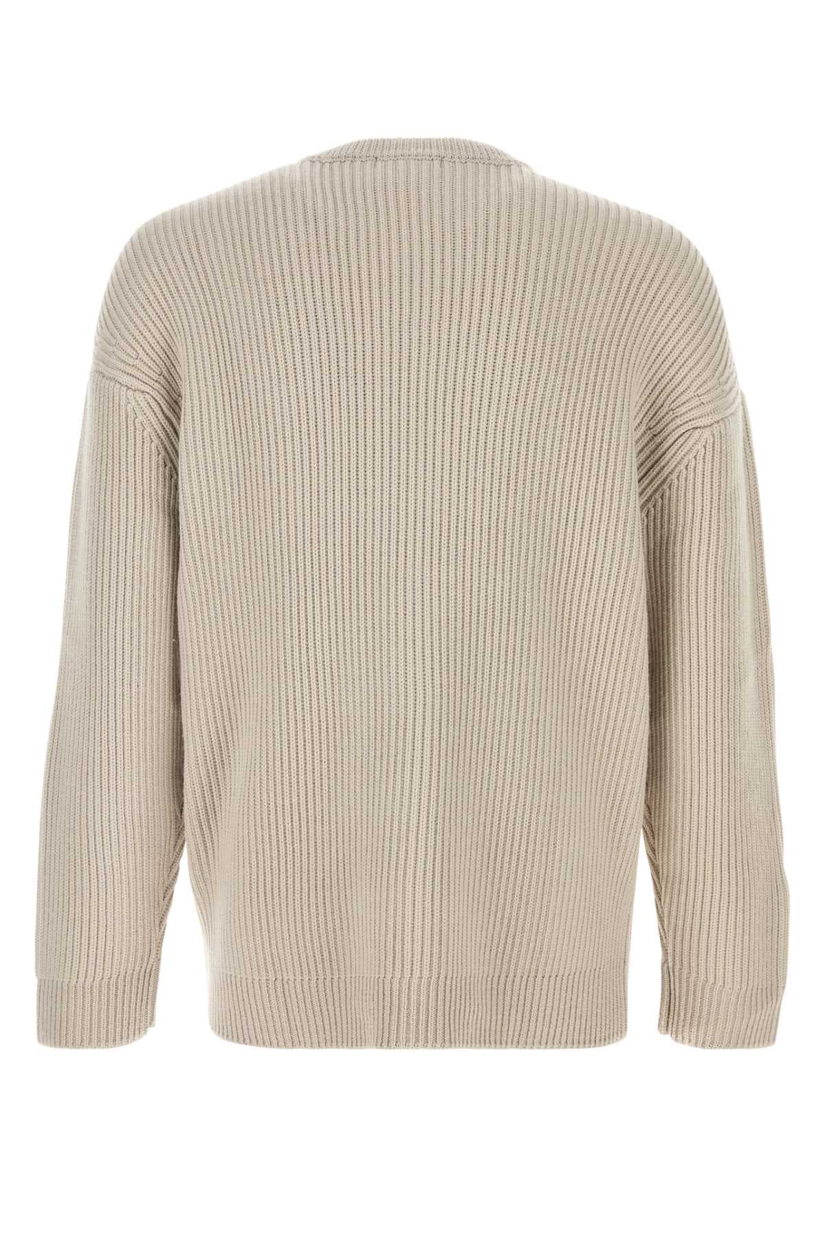 Sand wool oversize sweater - мініатюра 2