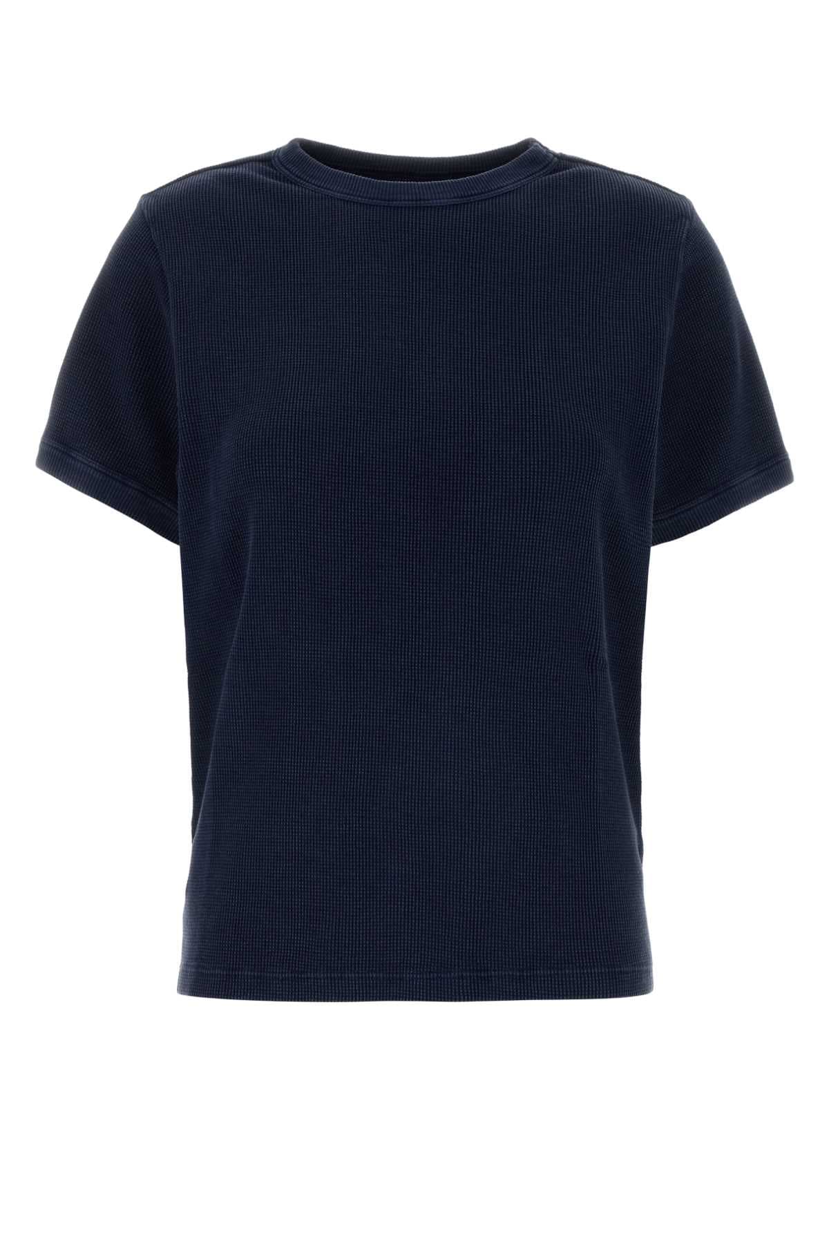 Navy blue cotton t-shirt