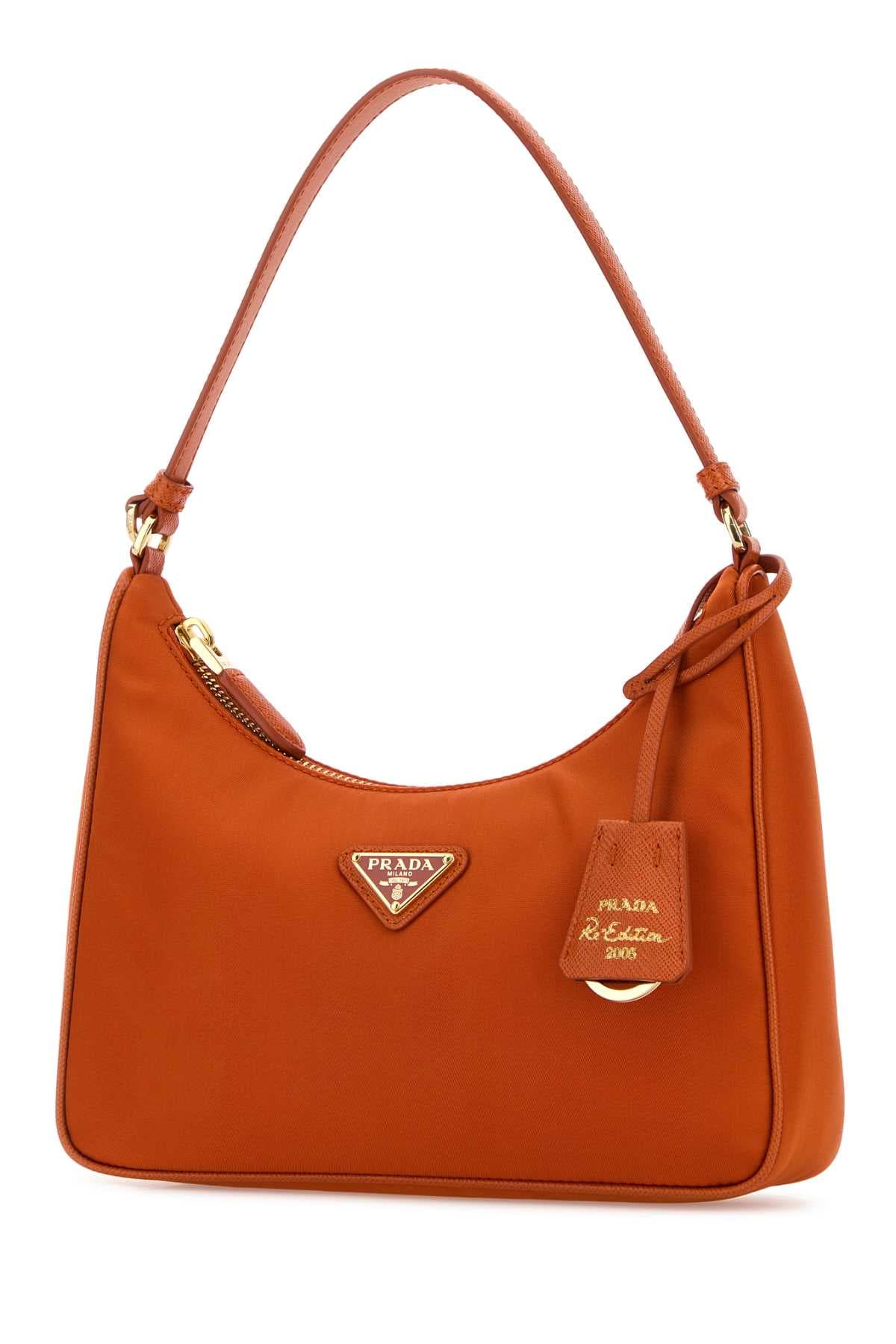 Orange Re-Nylon Prada Re-Edition 2005 shoulder bag - мініатюра 2