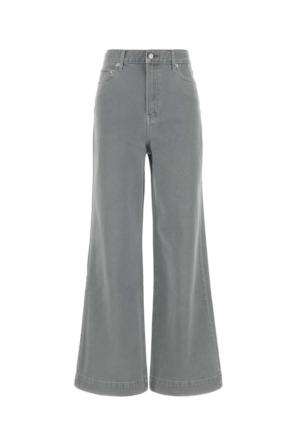 Grey denim jeans