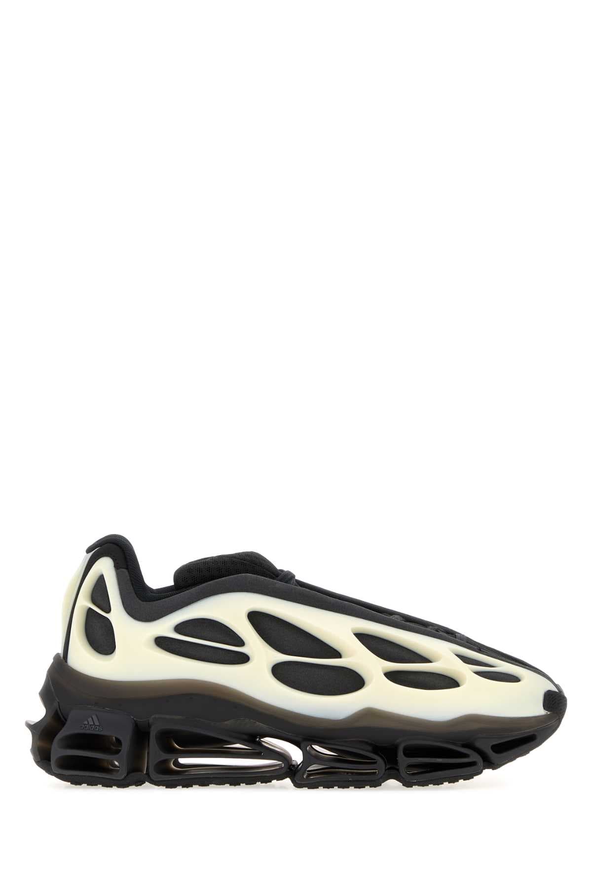 Two-tone fabric and rubber Adidas by Willy Chavarria Megaride sneakers