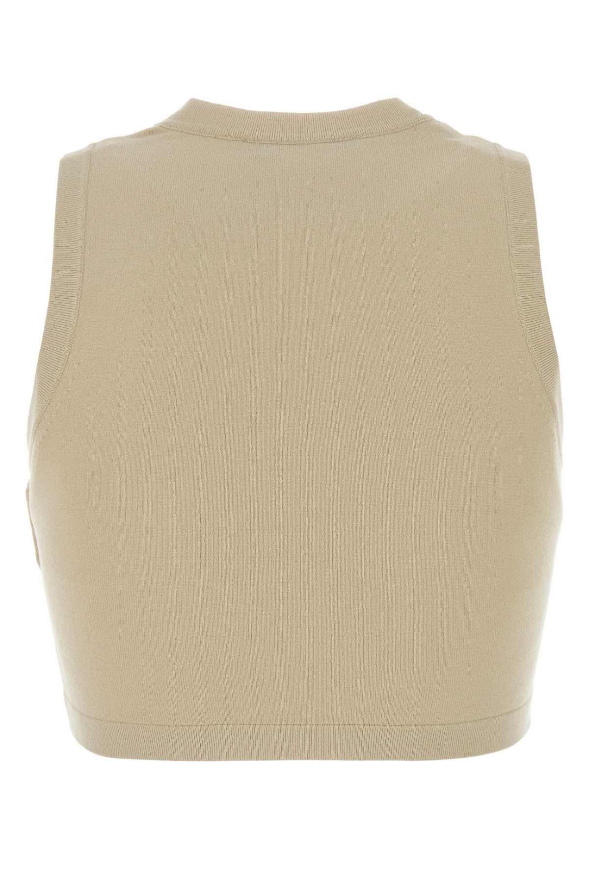 Sand knit Bombo crop-top - мініатюра 2