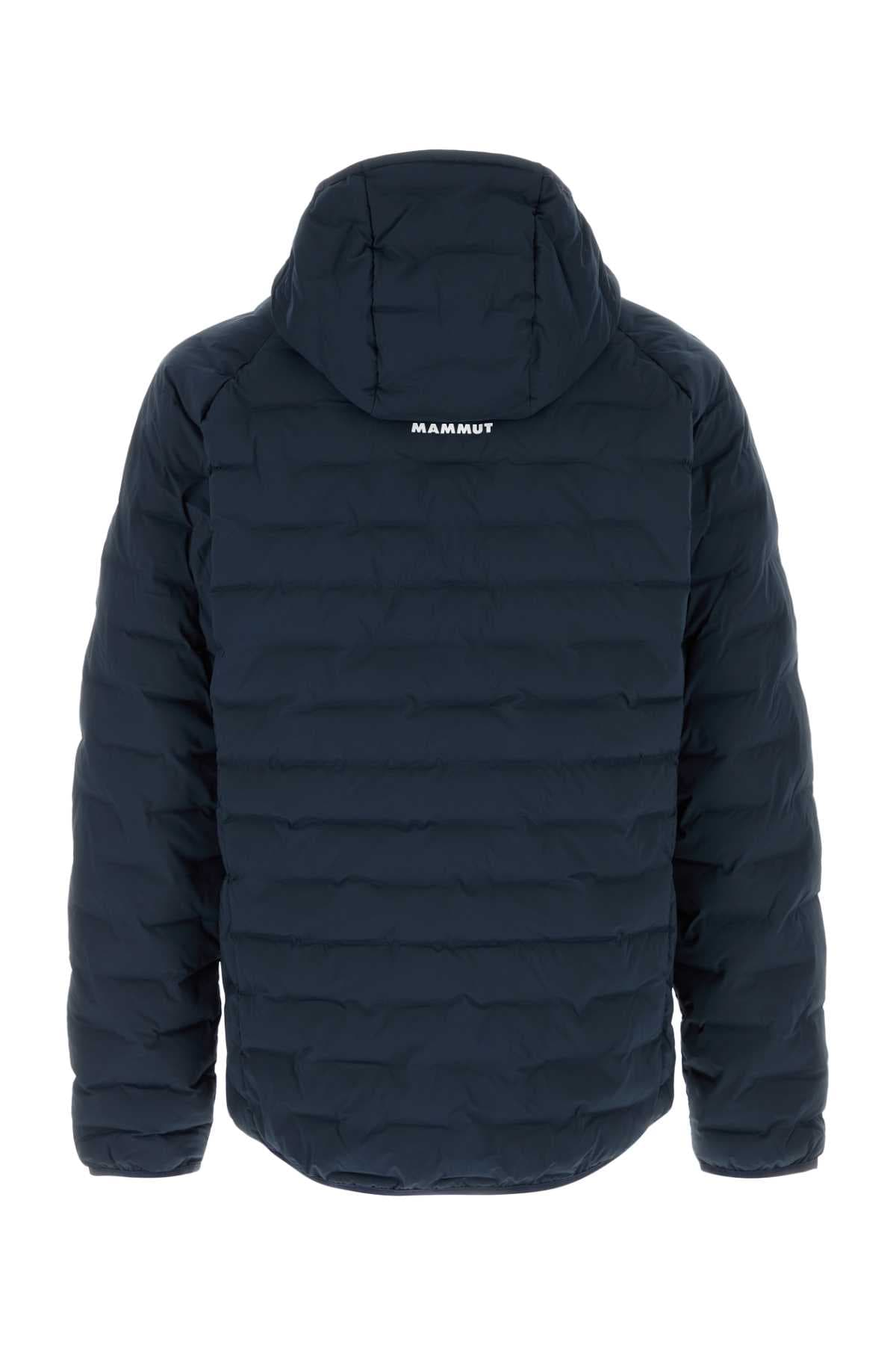 Navy stretch polyester Sender padded jacket - мініатюра 2