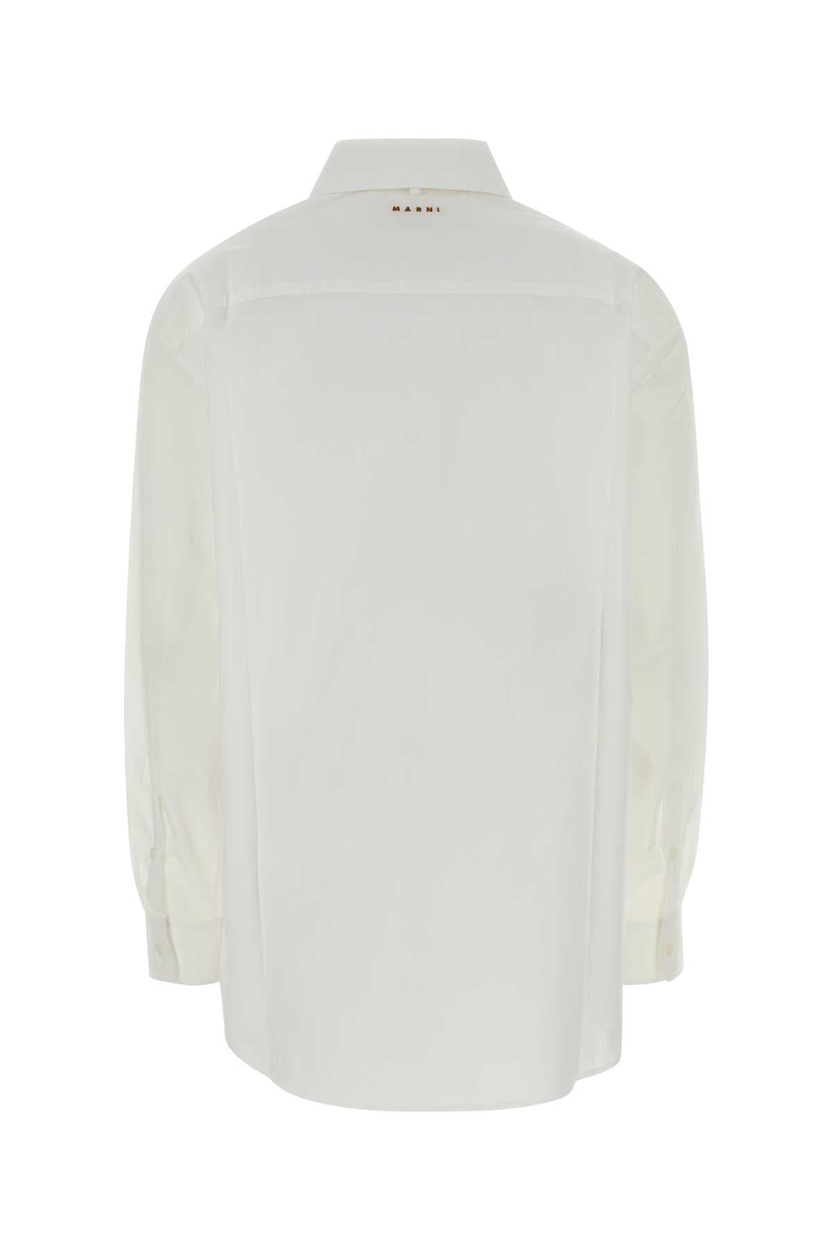 White poplin shirt - мініатюра 2