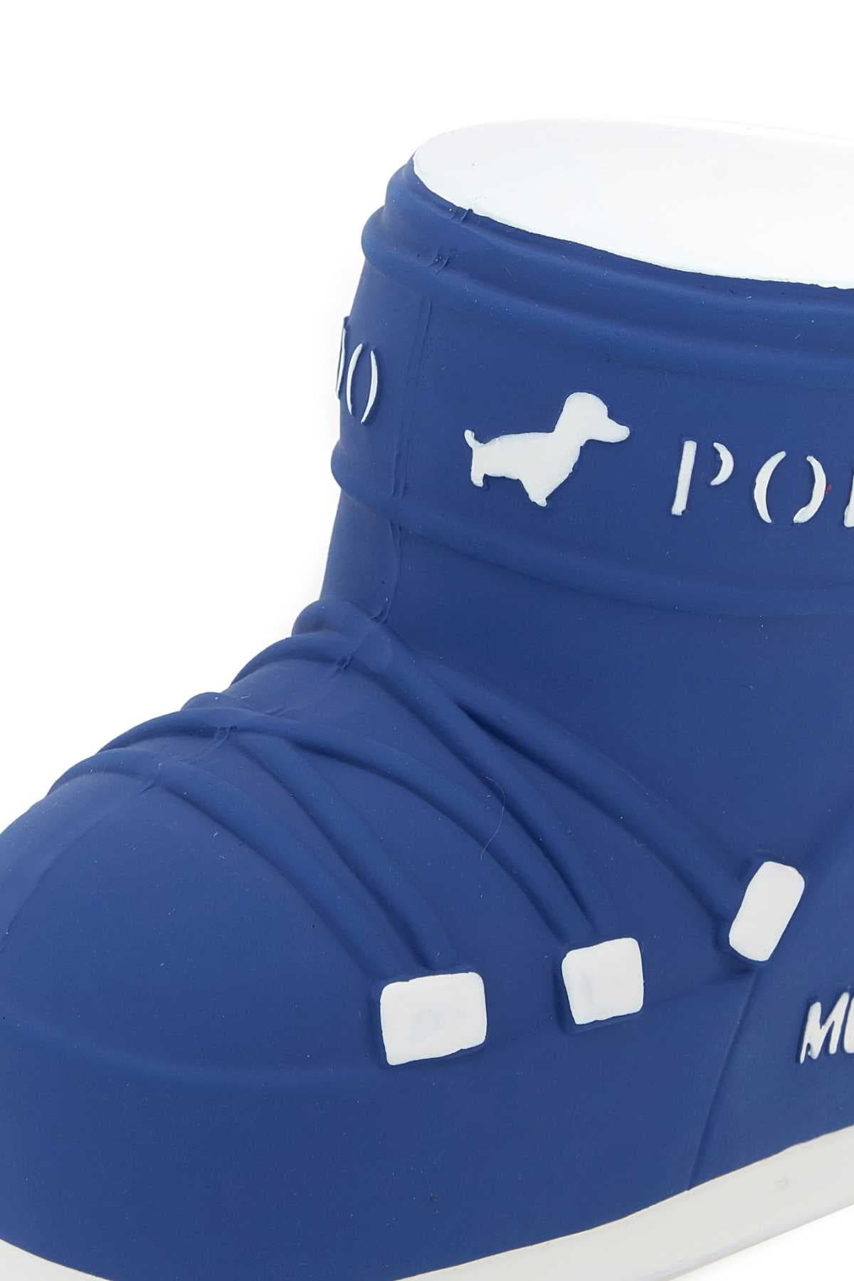 Blue rubber Poldo Dog Couture x Moonboot dogs toy - мініатюра 2