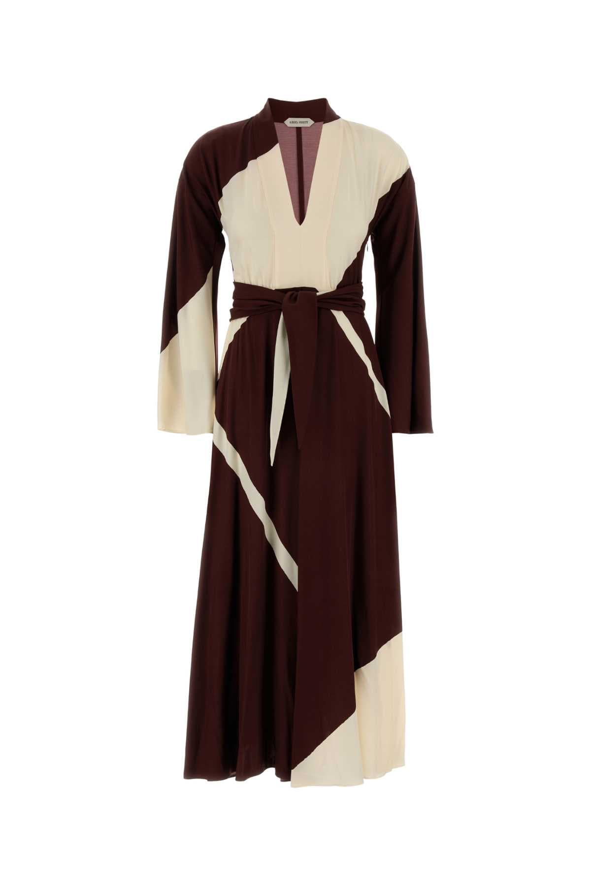 Printed jersey dress
