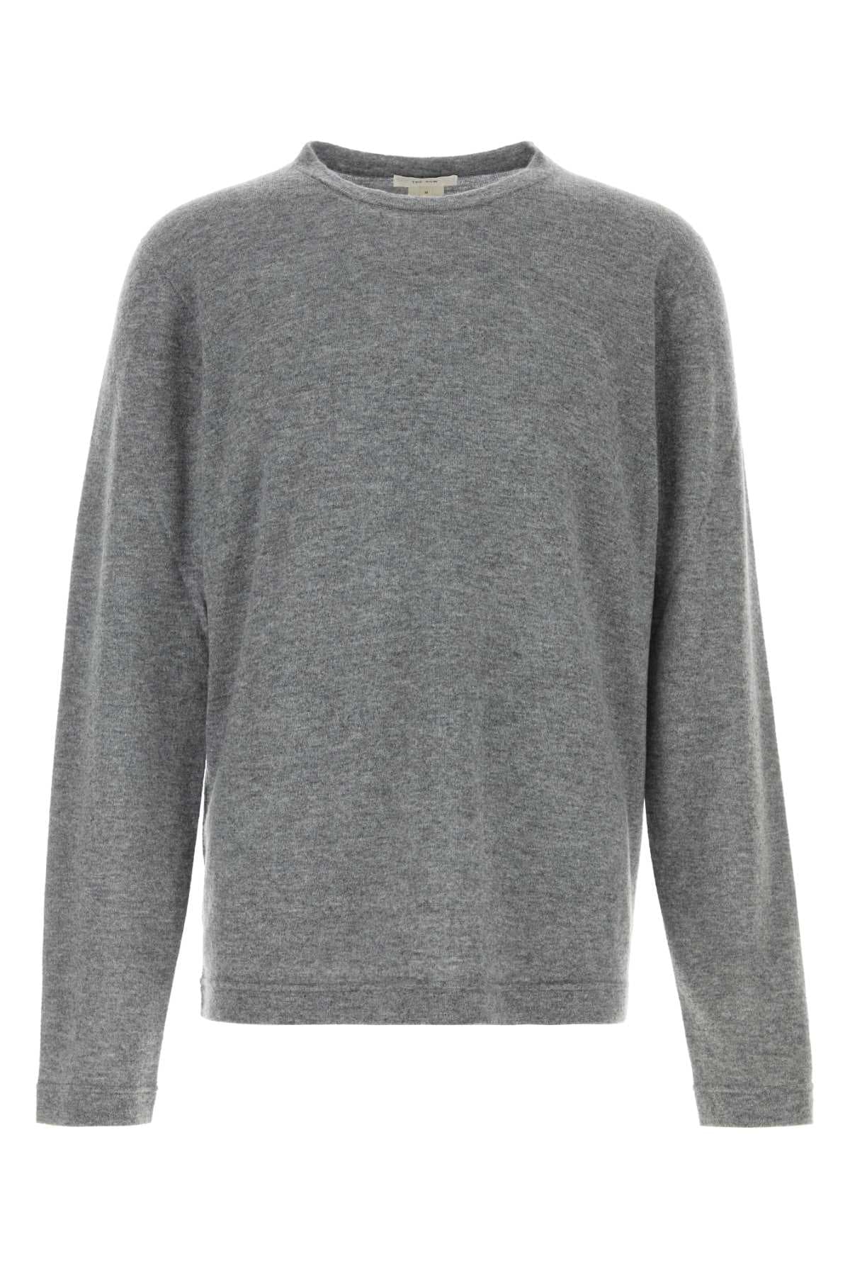 Grey cashmere Casas sweater