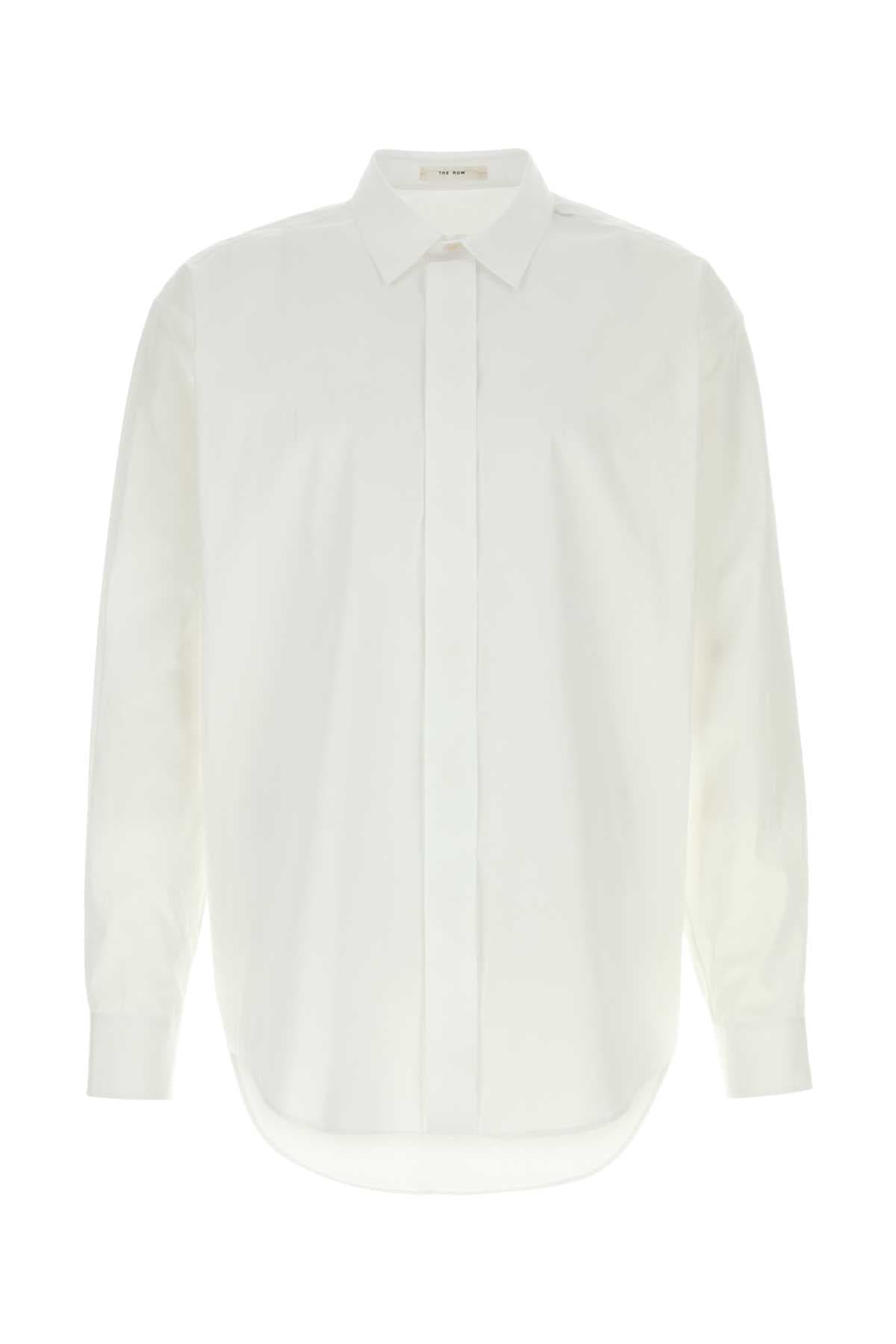 White poplin Nilo shirt