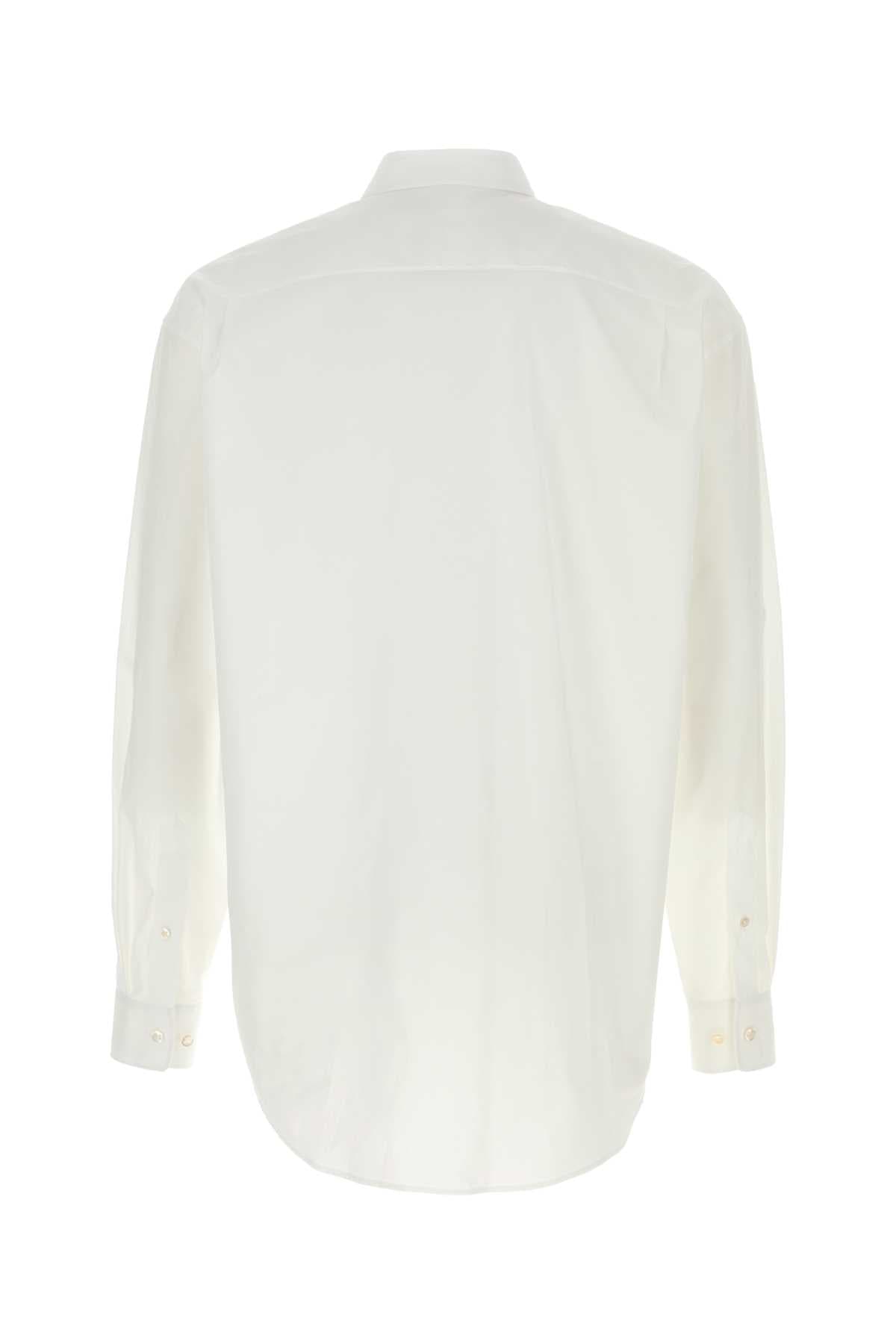 White poplin Nilo shirt - мініатюра 2