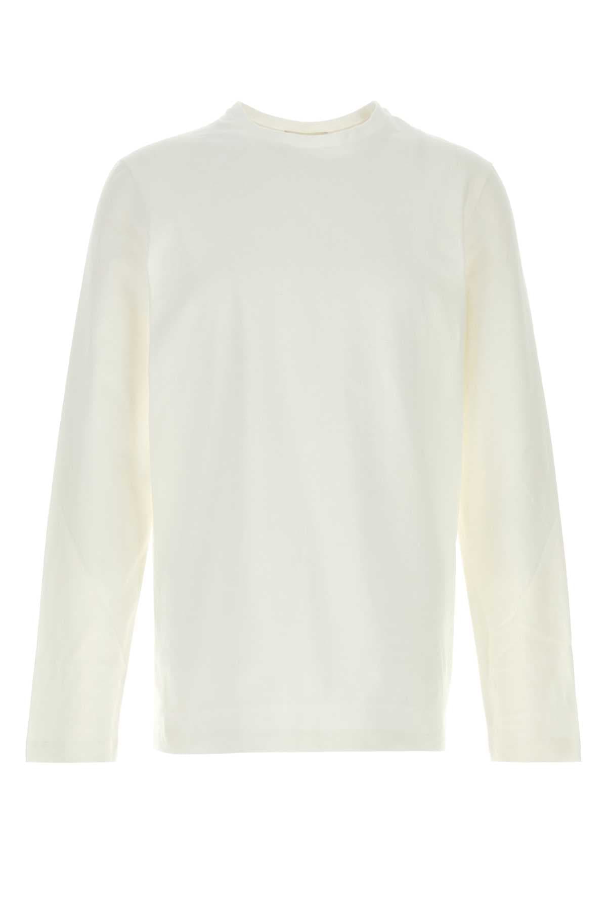White cotton Leon t-shirt