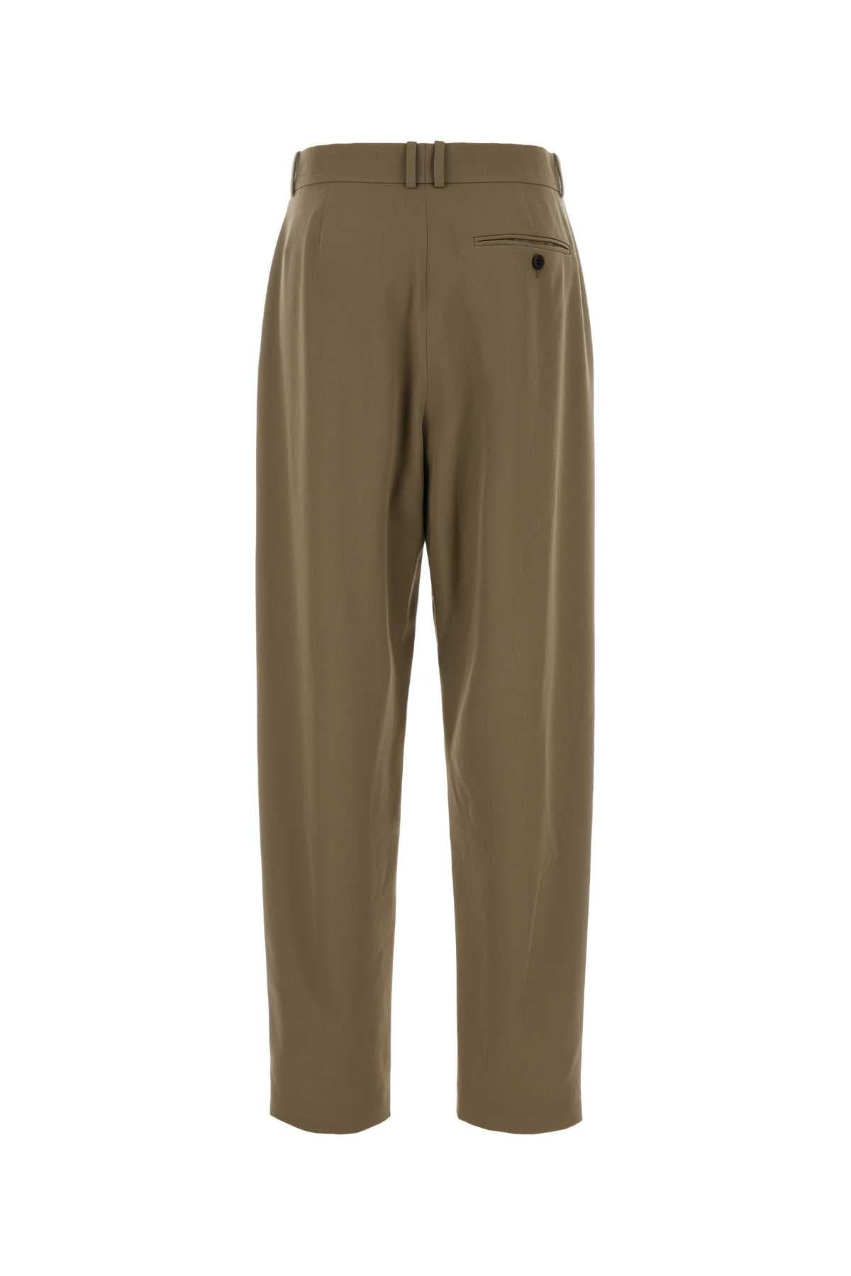 Army green wool Gianni pant - мініатюра 2