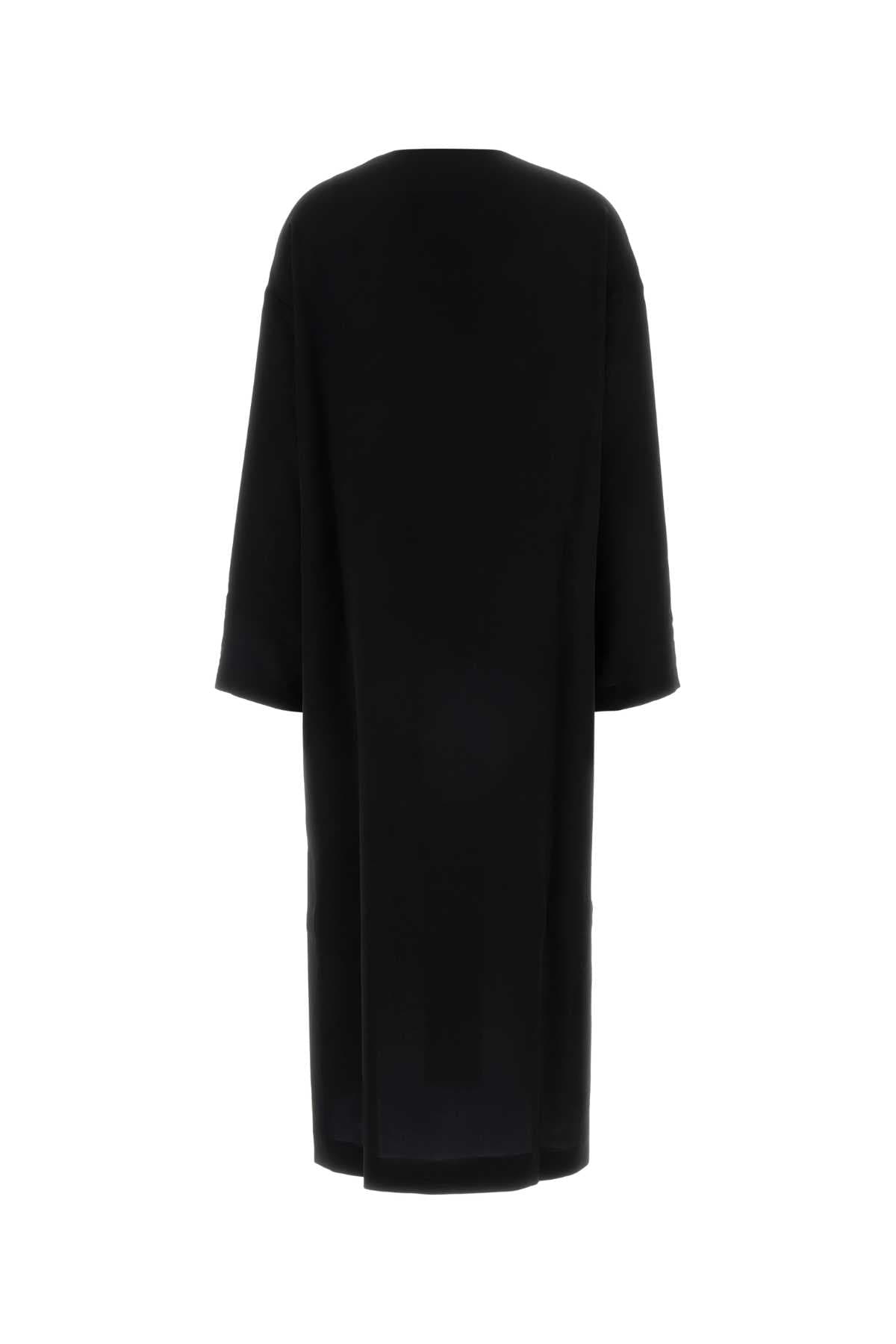 Black crepe Heloise dress - мініатюра 2