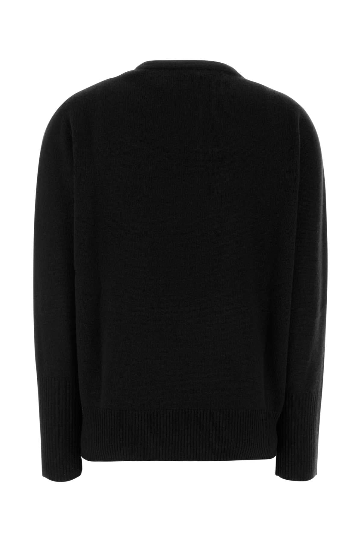 Black cashmere Odelle sweater - мініатюра 2