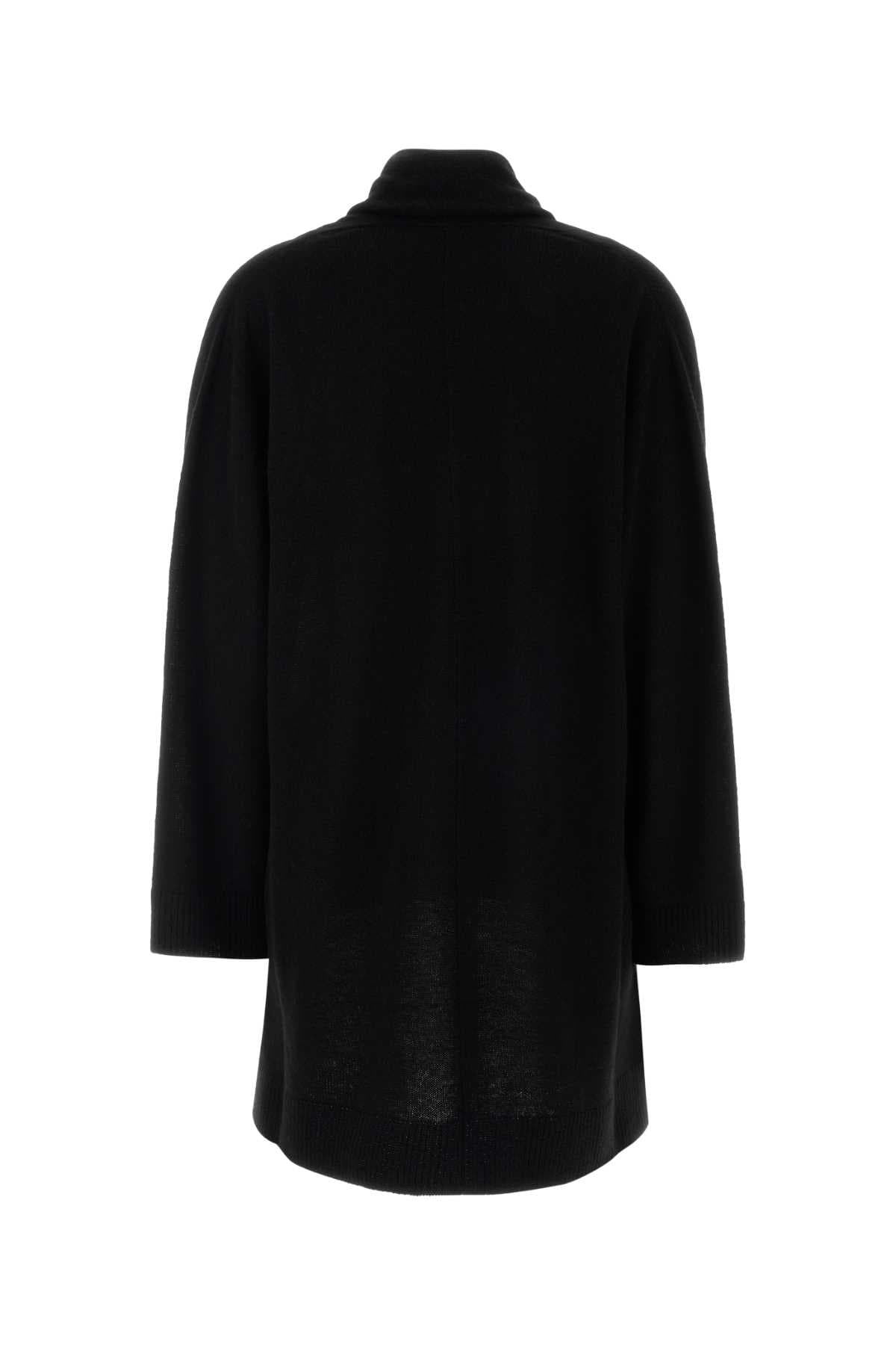 Black cashmere Ovaan cardigan - мініатюра 2