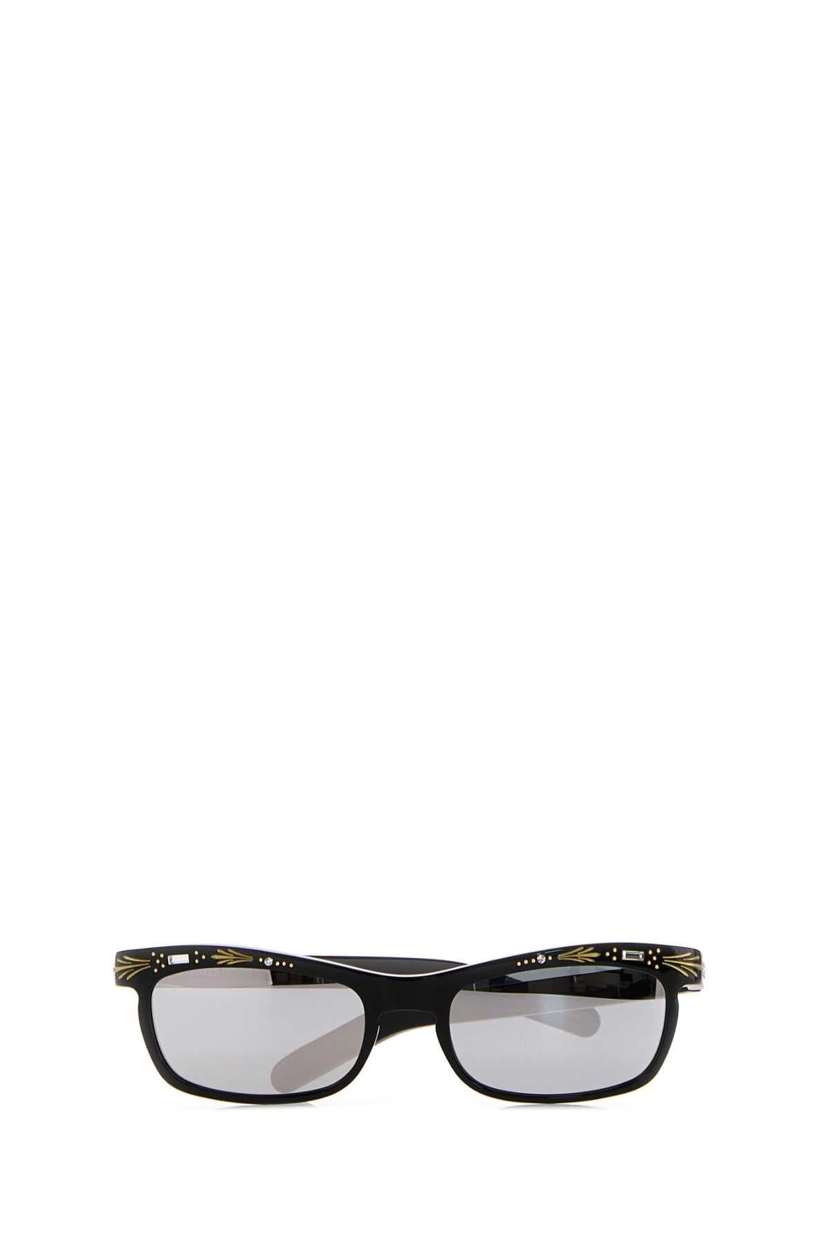Black acetate sunglasses - мініатюра 2