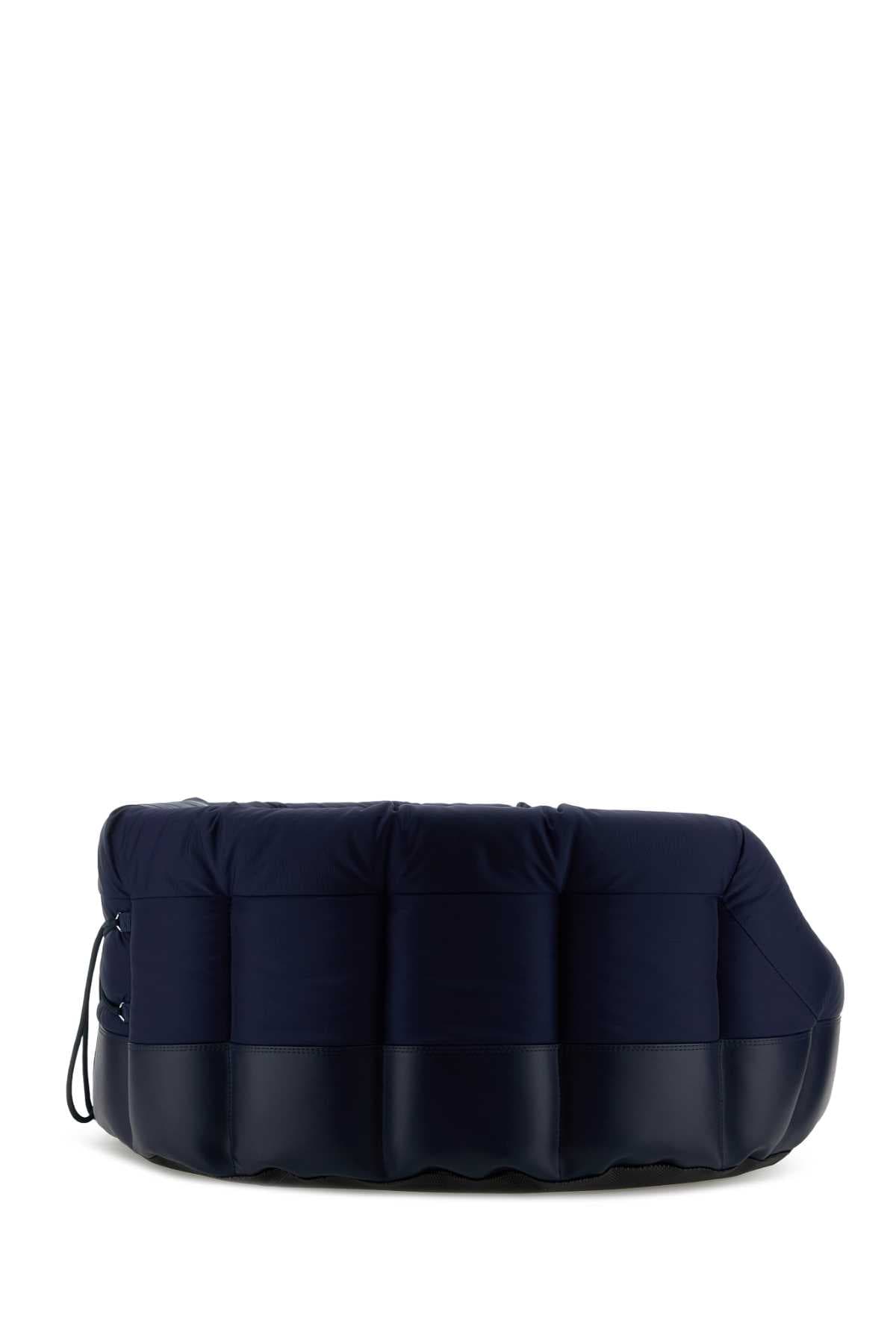 Navy blue fabric Poldo Dog Couture x Moonboot doghouse - мініатюра 2