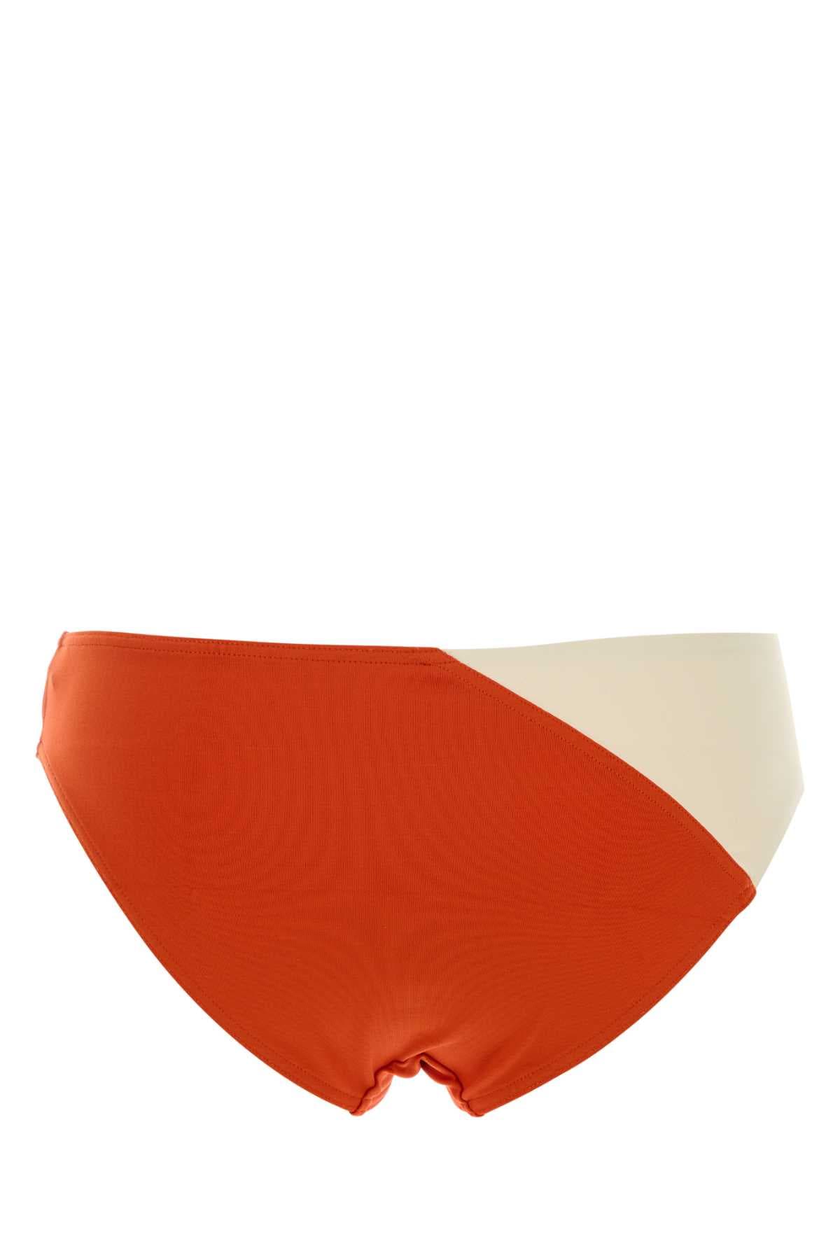 Coral stretch nylon Echos bikini bottom - мініатюра 2