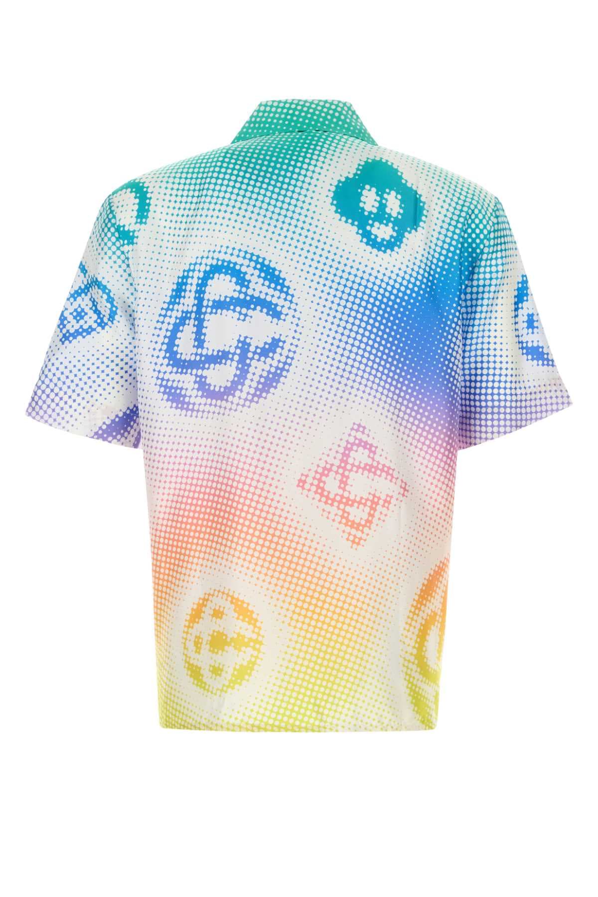 Printed silk shirt - мініатюра 2