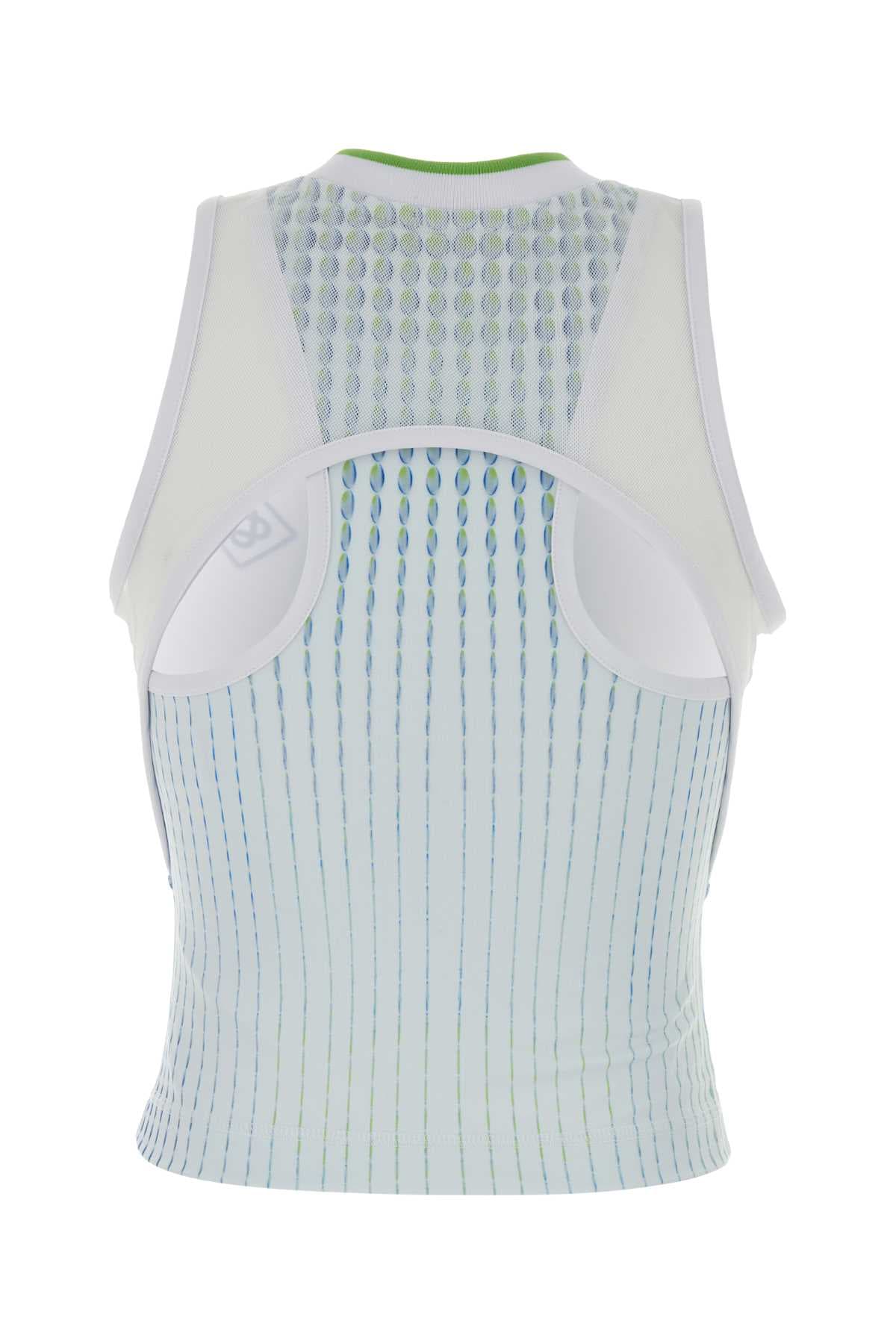 Multicolor stretch jersey top - мініатюра 2