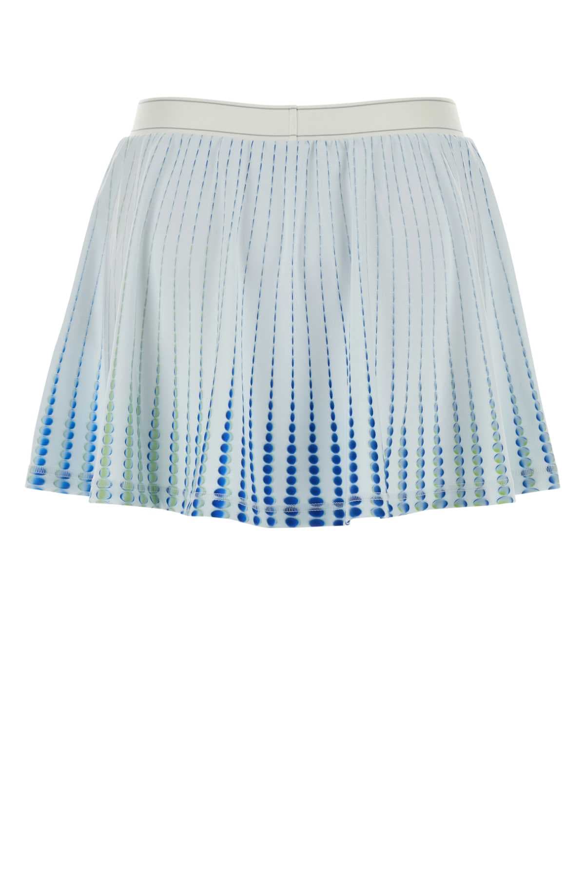 Printed stretch jersey pant-skirt - мініатюра 2