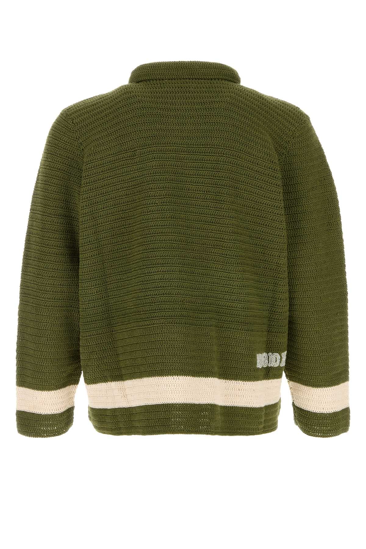 Green crochet Marsh shirt - мініатюра 2