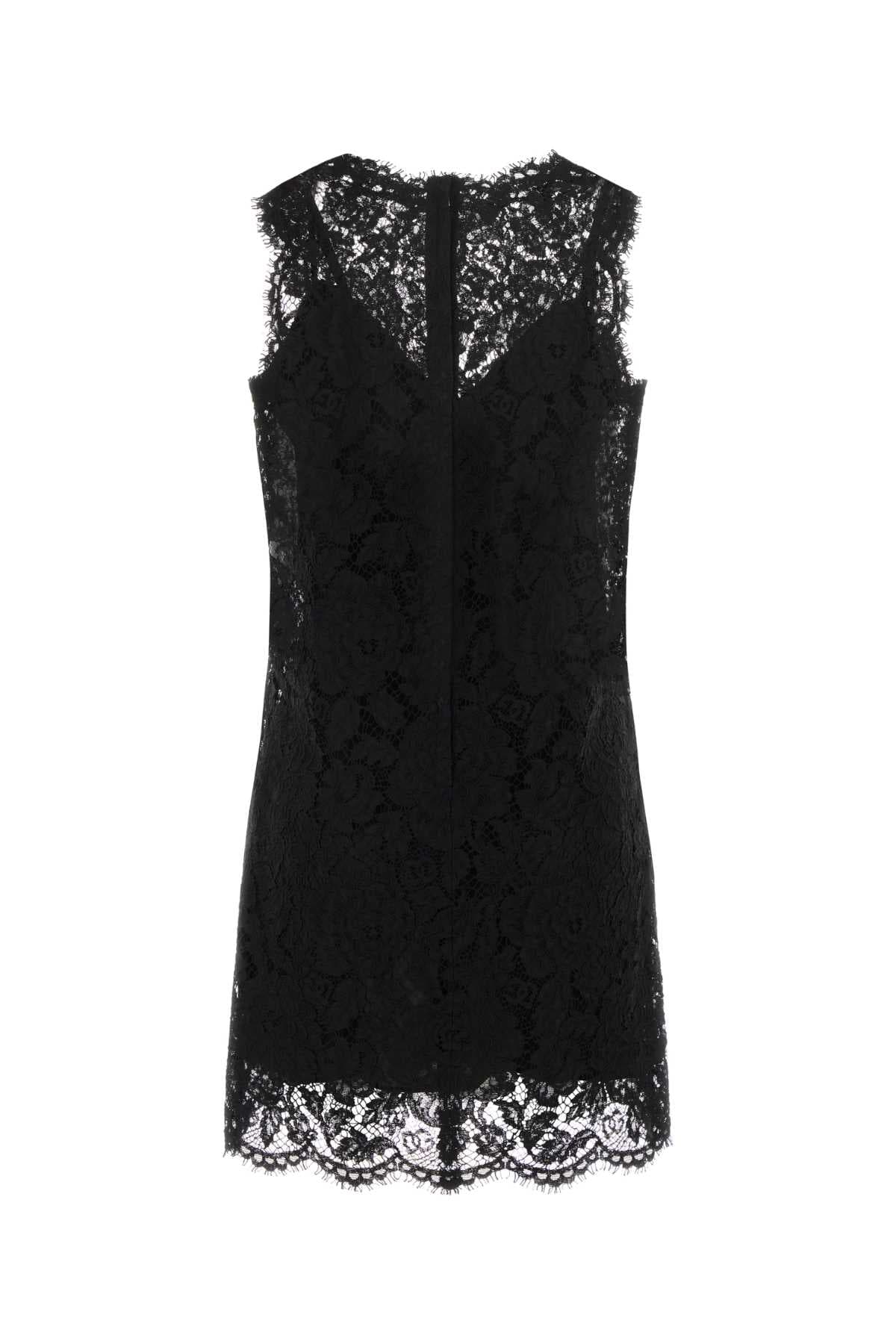 Black lace dress - мініатюра 2