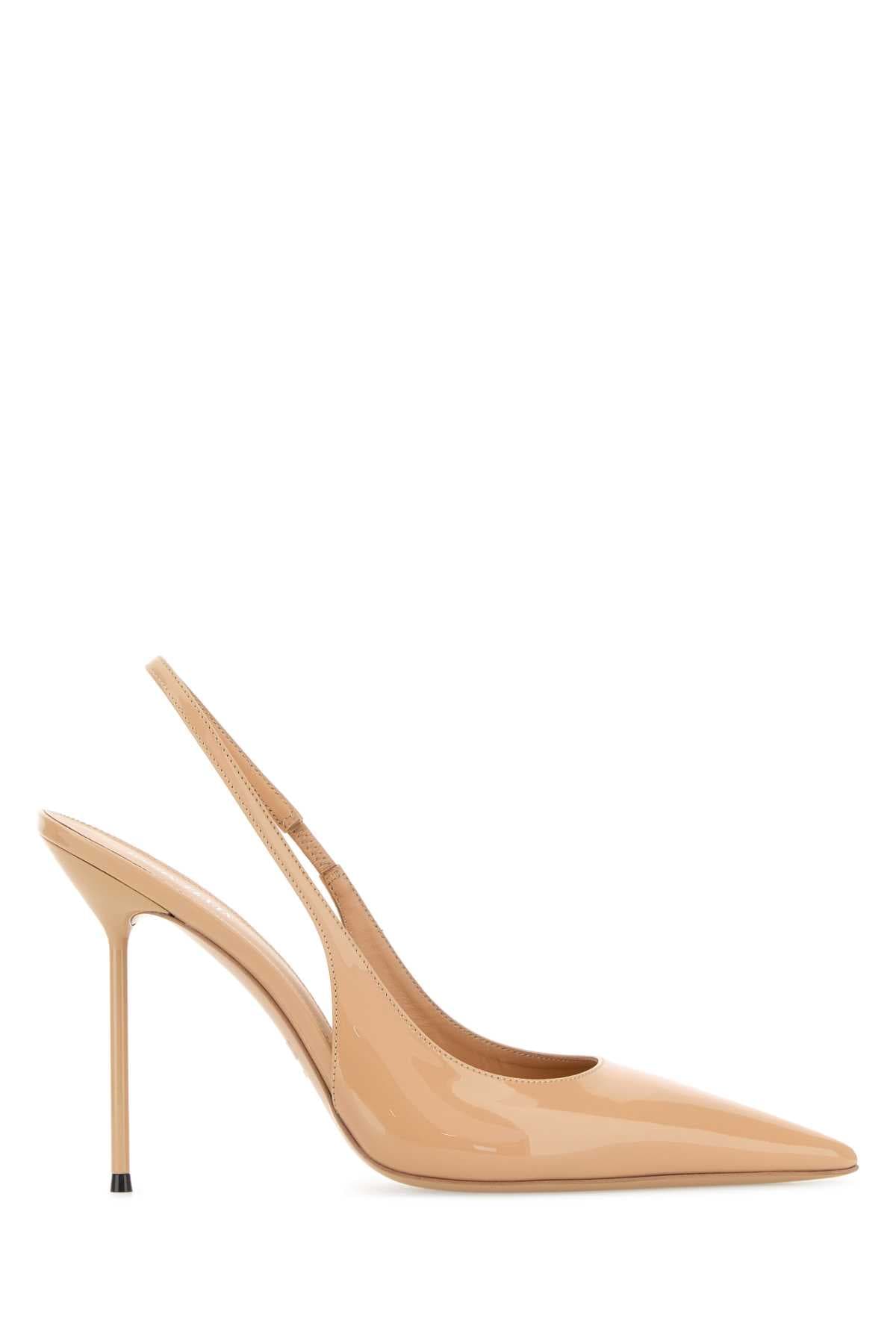 Skin pink leather Lidia pumps