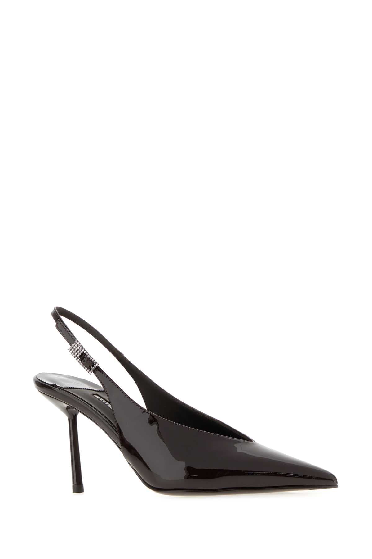Brown leather Chanel pumps - мініатюра 2