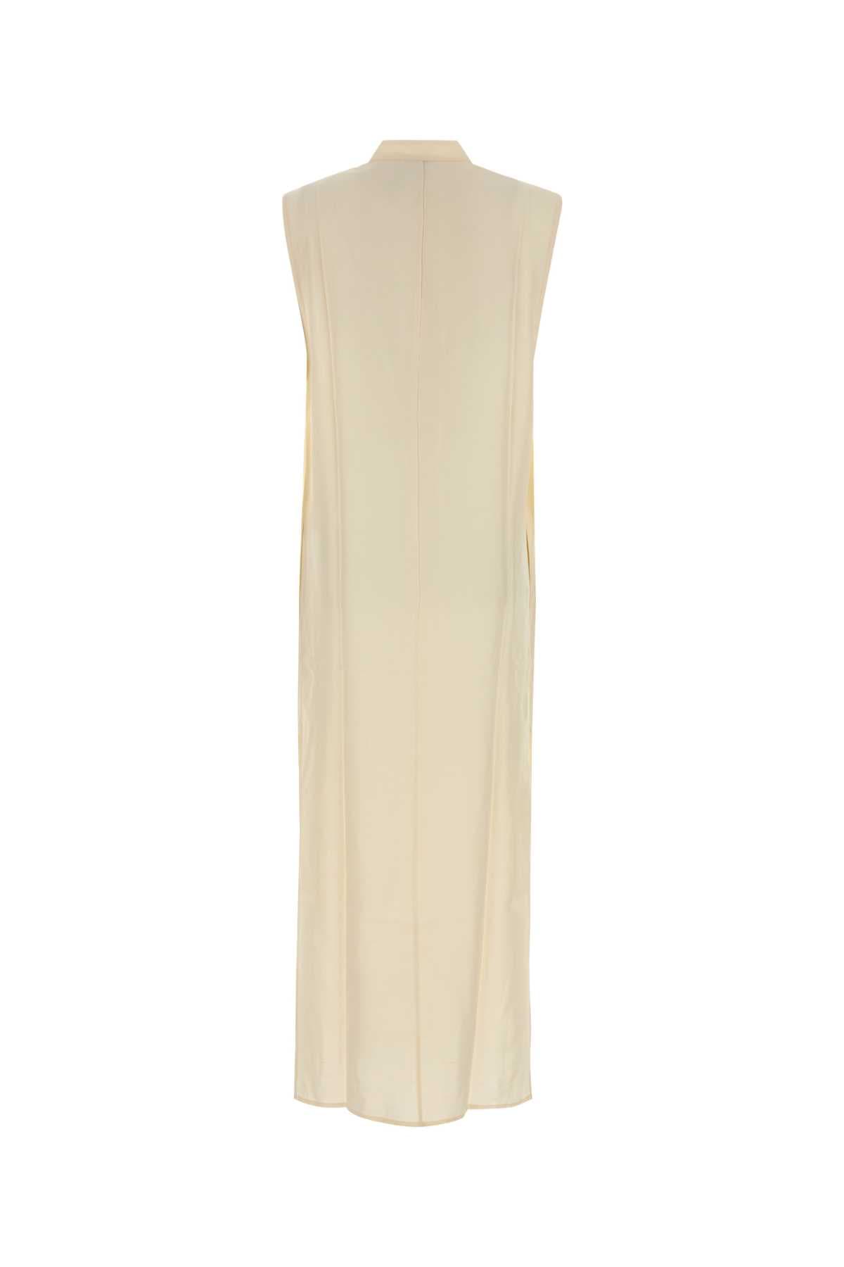 Ivory silk Namsa shirt dress - мініатюра 2