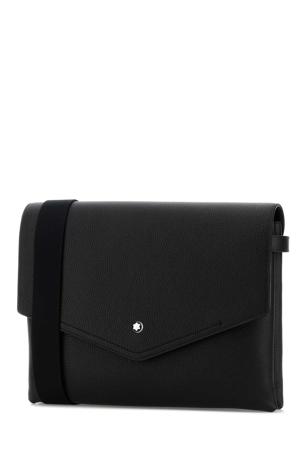 Black leather Companion crossbody bag - мініатюра 2
