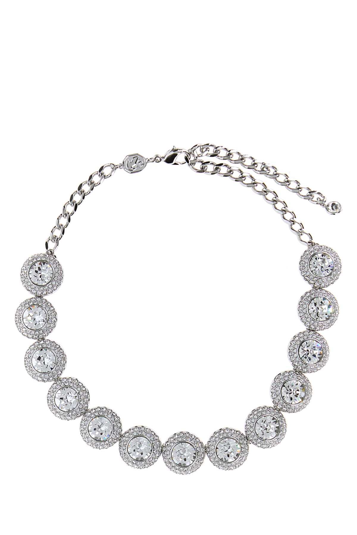 Embellished metal Una Angelic necklace