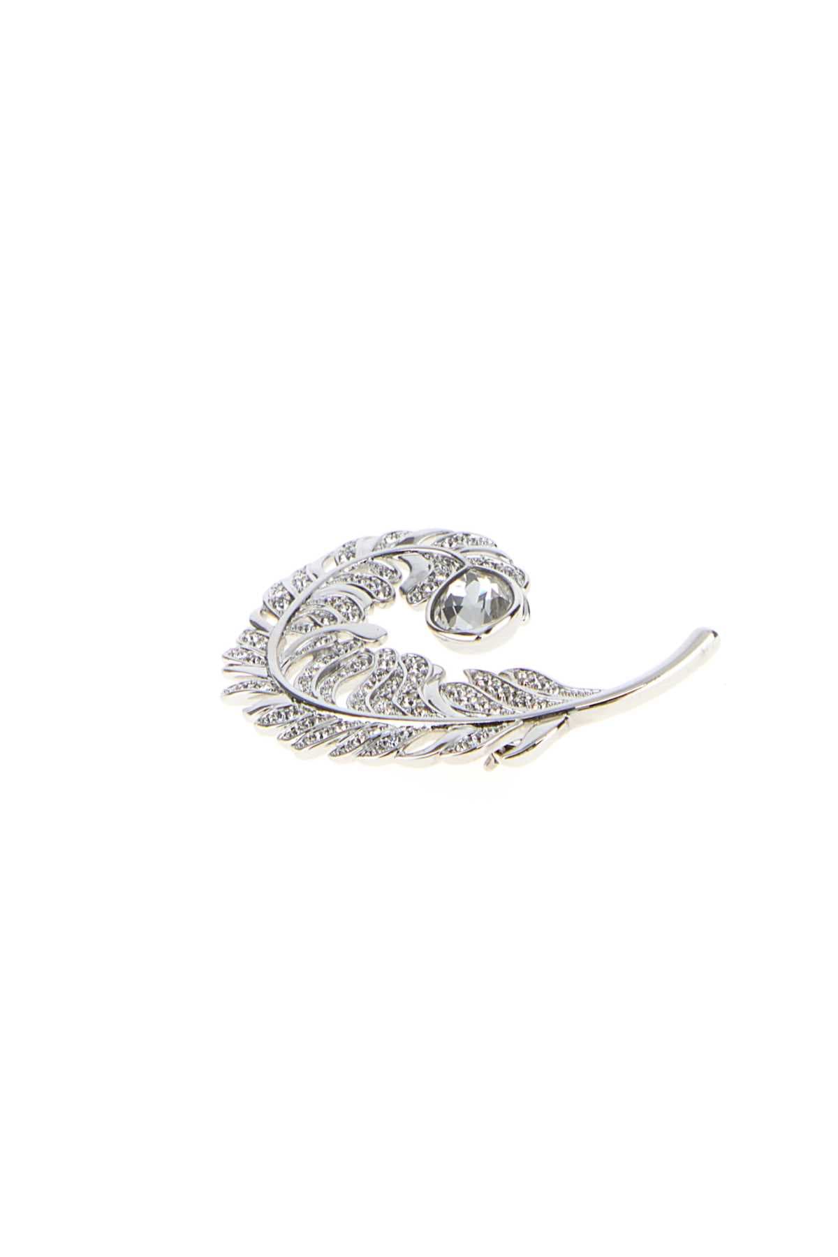 Silver metal Idyllia brooch - мініатюра 2