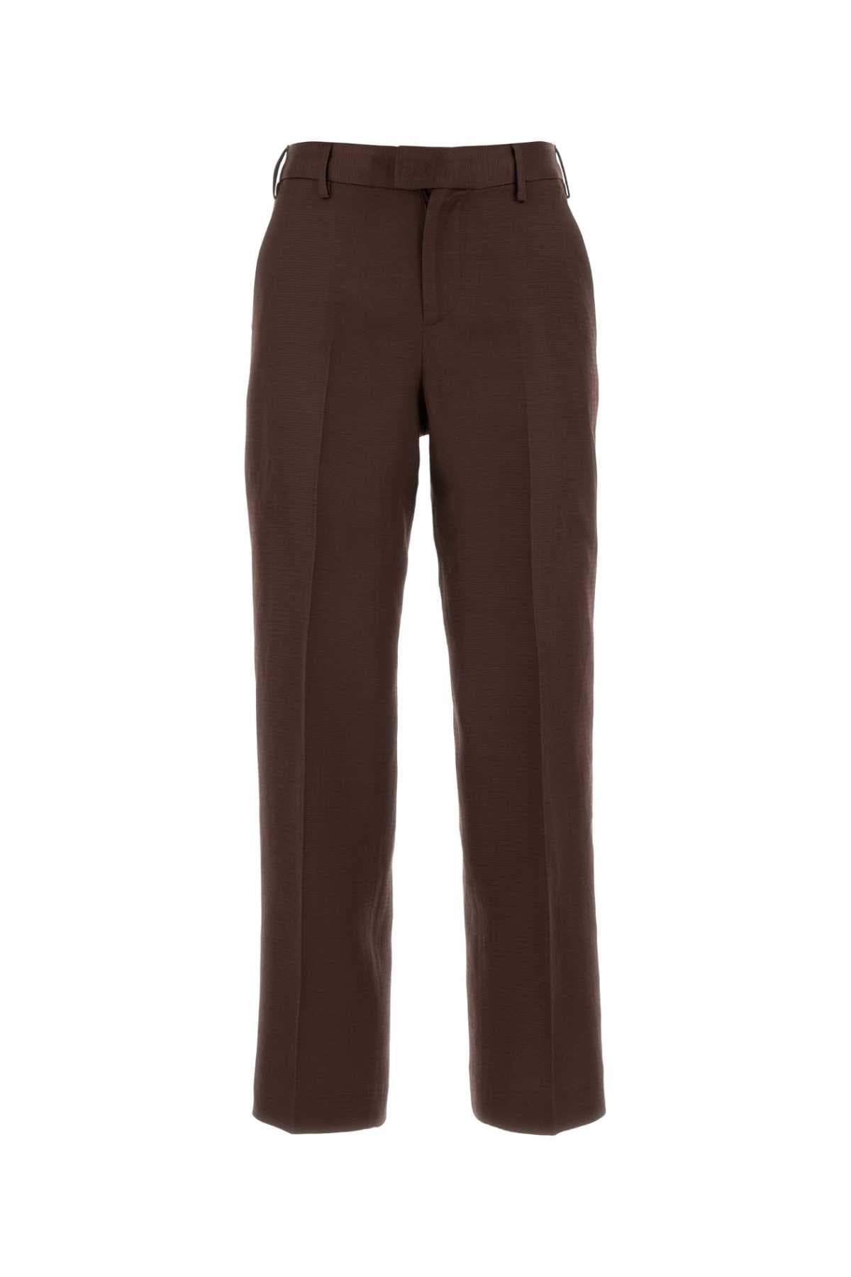 Chocolate twill Emma pant
