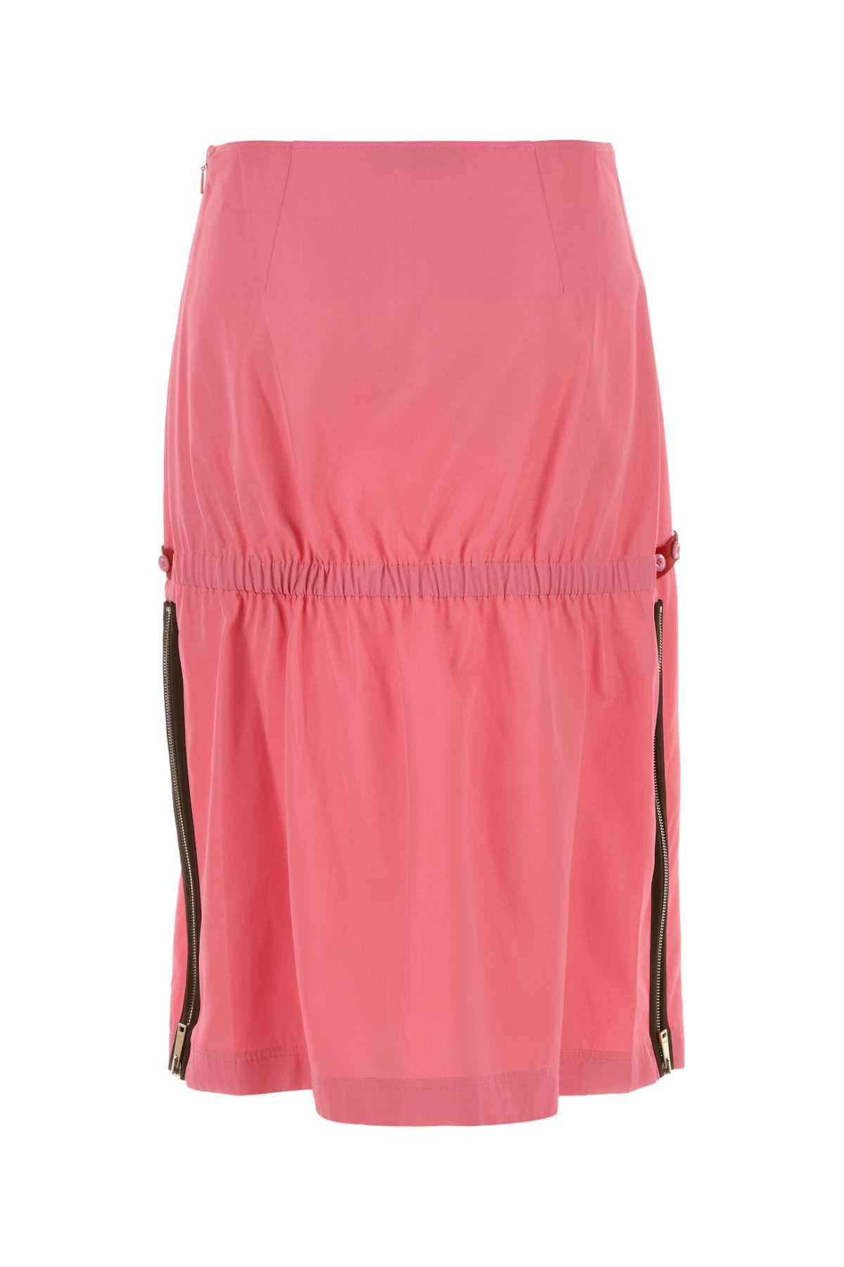 Fluo pink viscose blend skirt - мініатюра 2