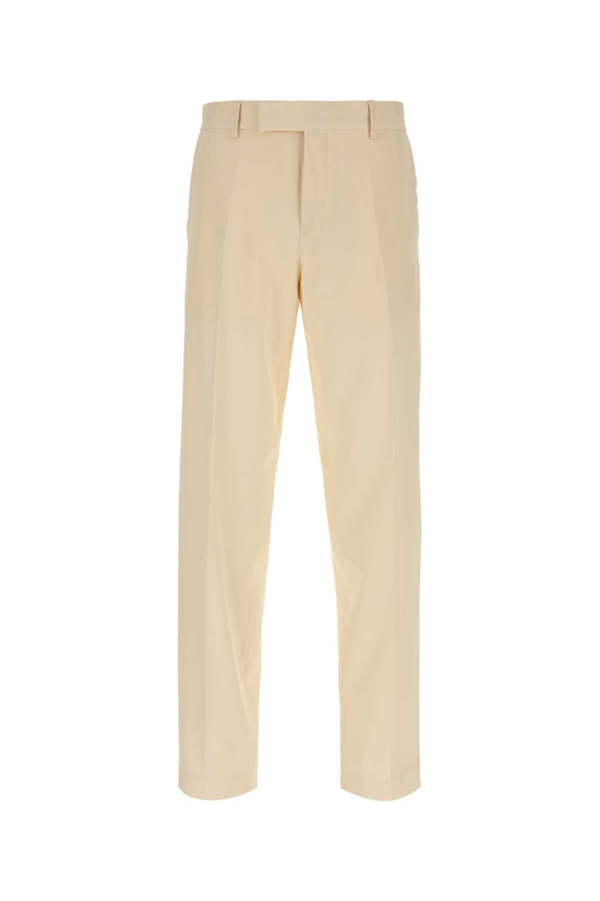 Cream gabardine pant