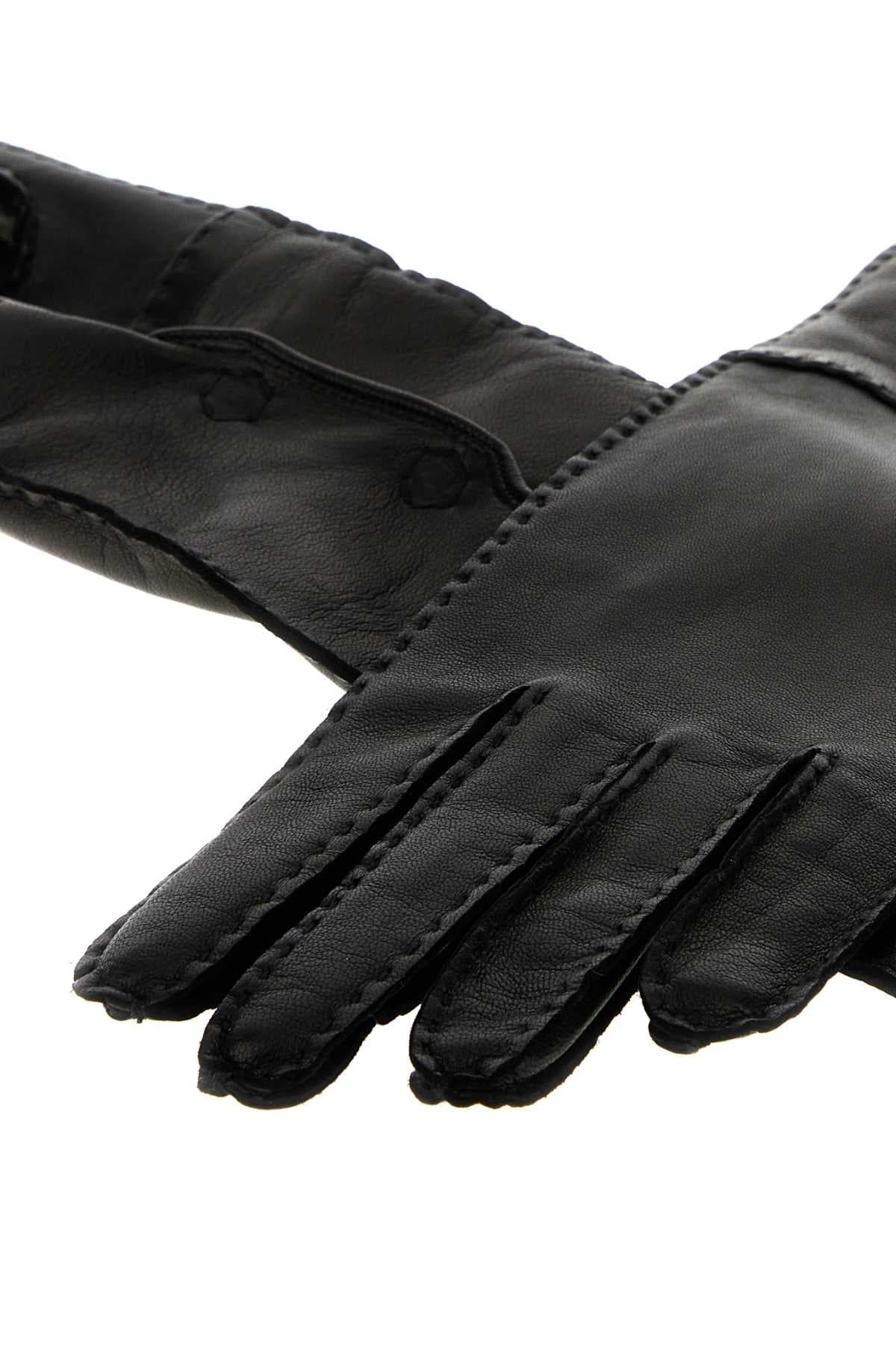 Black nappa gloves - мініатюра 2