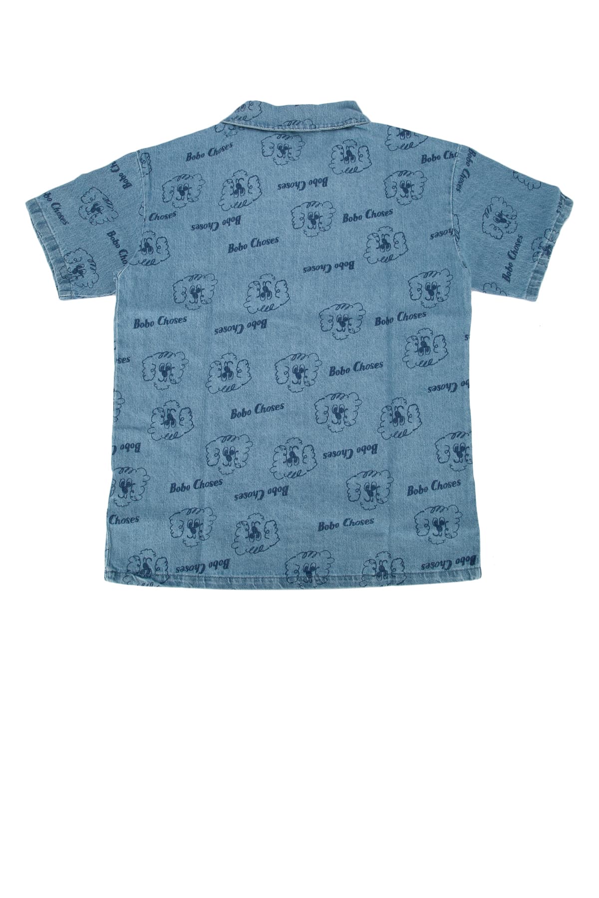 PICKLE THE DOG ALL OVER DENIM SHIRT - мініатюра 2