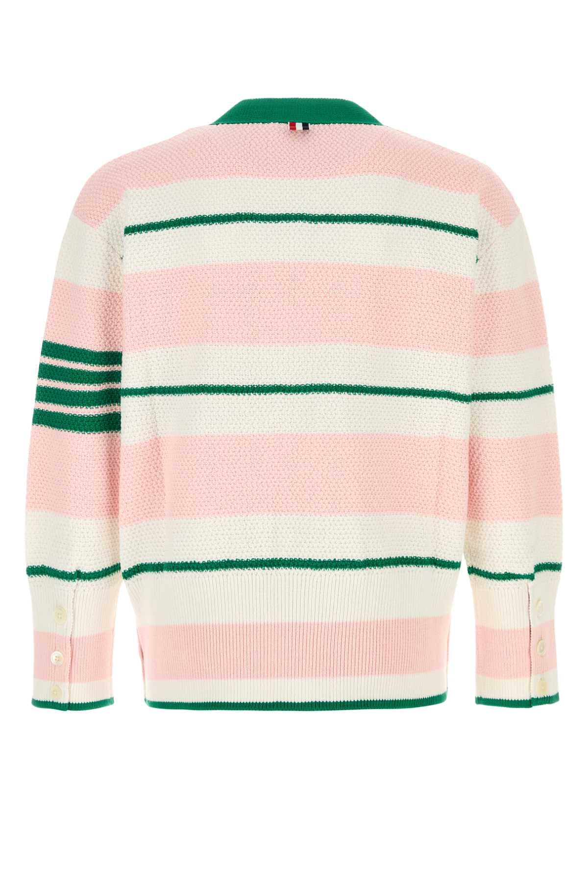Embroidered cotton cardigan - мініатюра 2
